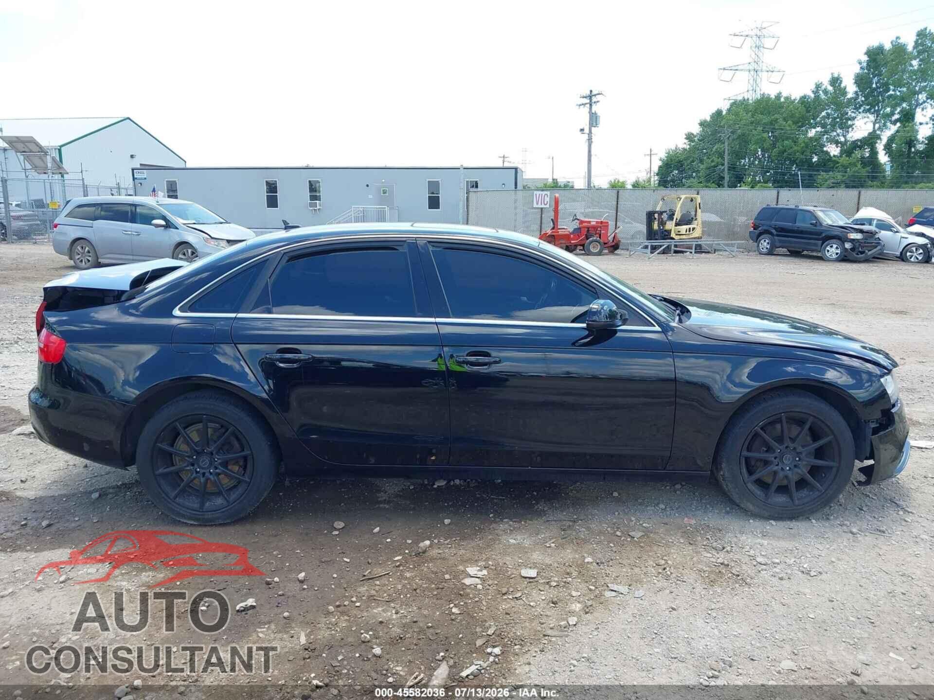 AUDI A4 2013 - WAUDFAFL3DN049366