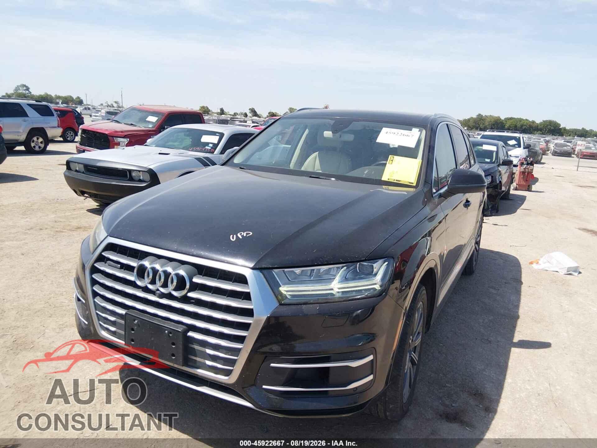 AUDI Q7 2017 - WA1LAAF78HD015493