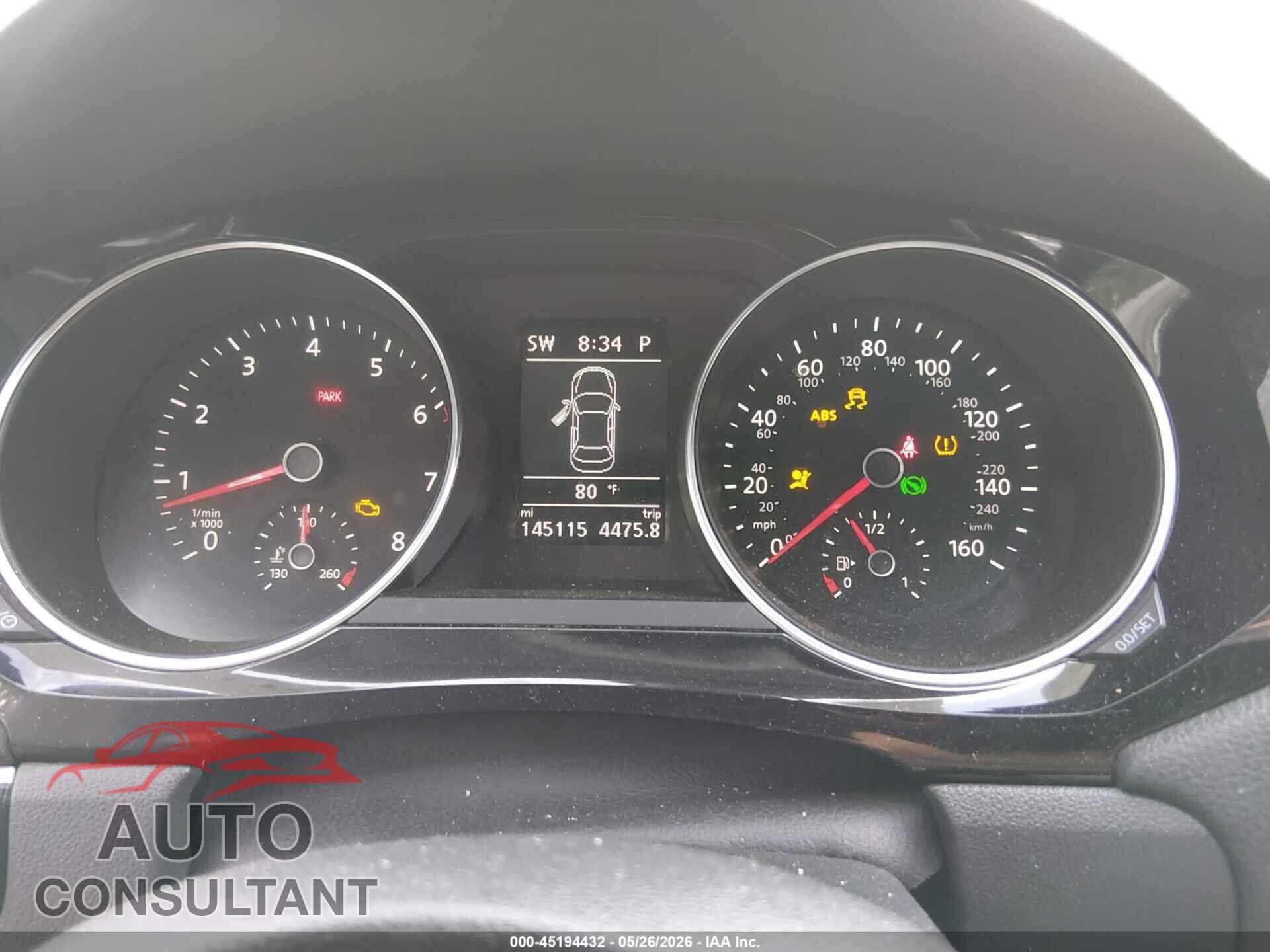 VOLKSWAGEN JETTA 2017 - 3VWL17AJ5HM350577