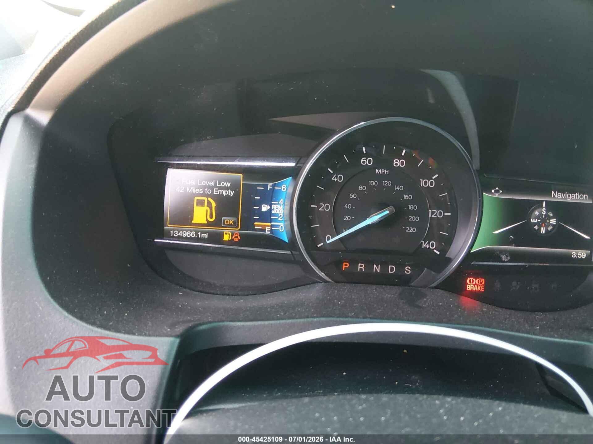FORD EXPLORER 2016 - 1FM5K7F85GGA36544