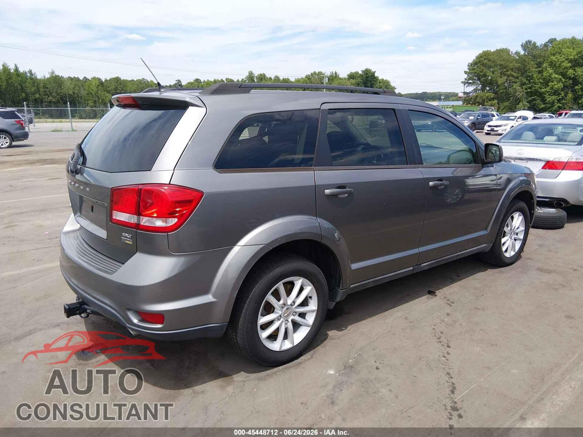 DODGE JOURNEY 2013 - 3C4PDCBG2DT526976