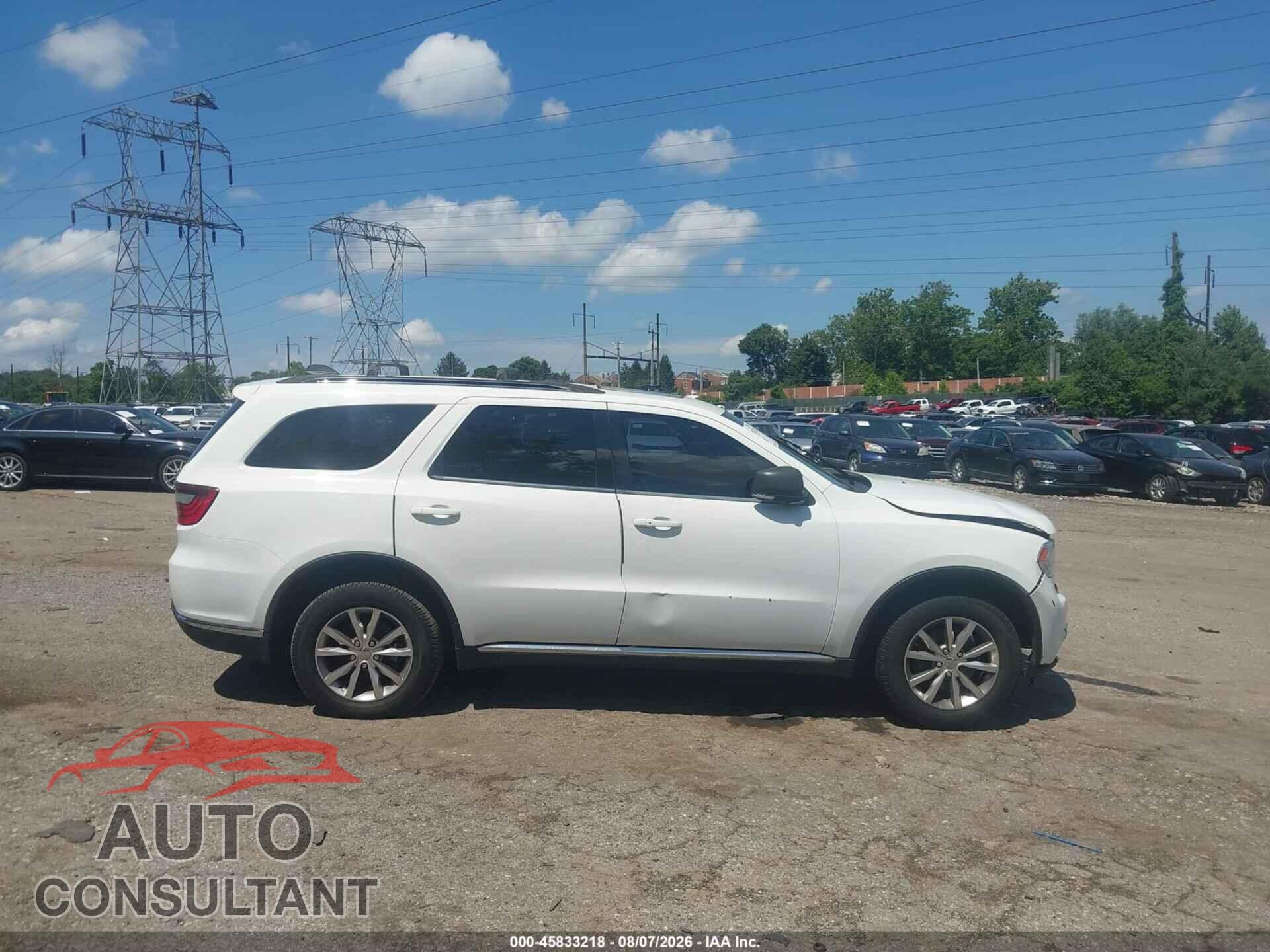 DODGE DURANGO 2014 - 1C4RDJDGXEC449992
