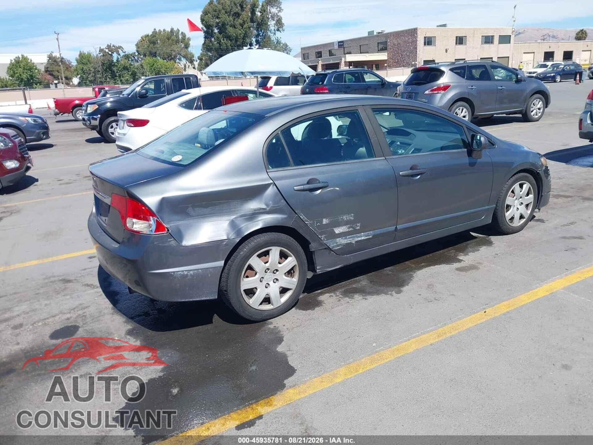 HONDA CIVIC 2010 - 19XFA1F5XAE064653