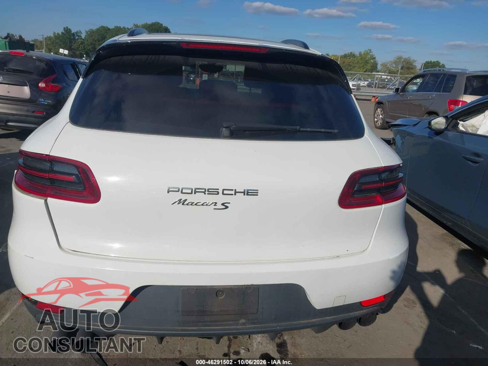 PORSCHE MACAN 2015 - WP1AB2A55FLB56805
