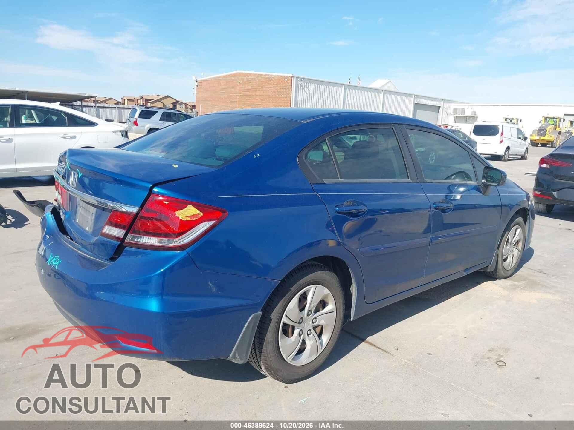 HONDA CIVIC 2014 - 2HGFB2F54EH514313