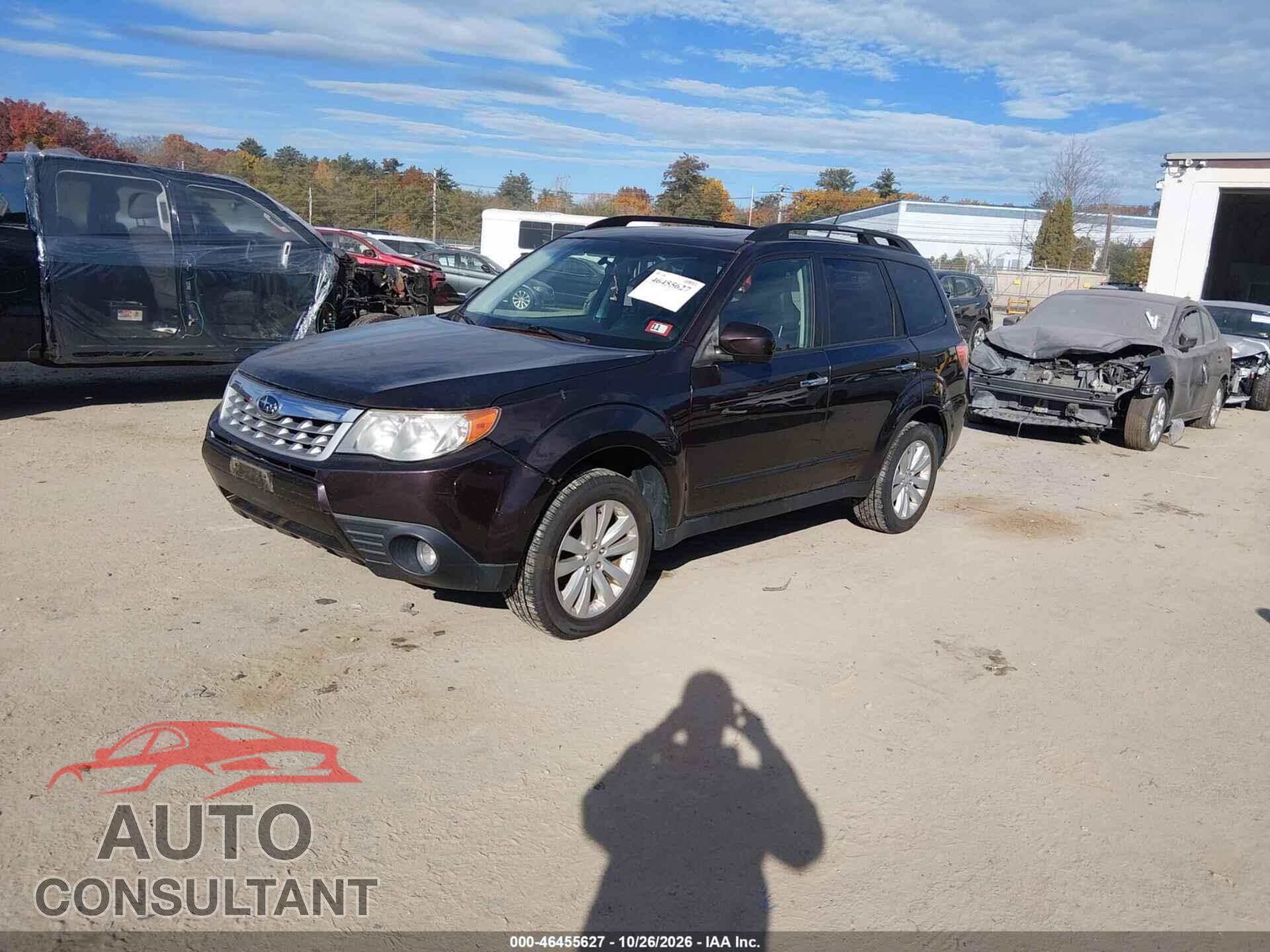 SUBARU FORESTER 2013 - JF2SHAEC5DH405712
