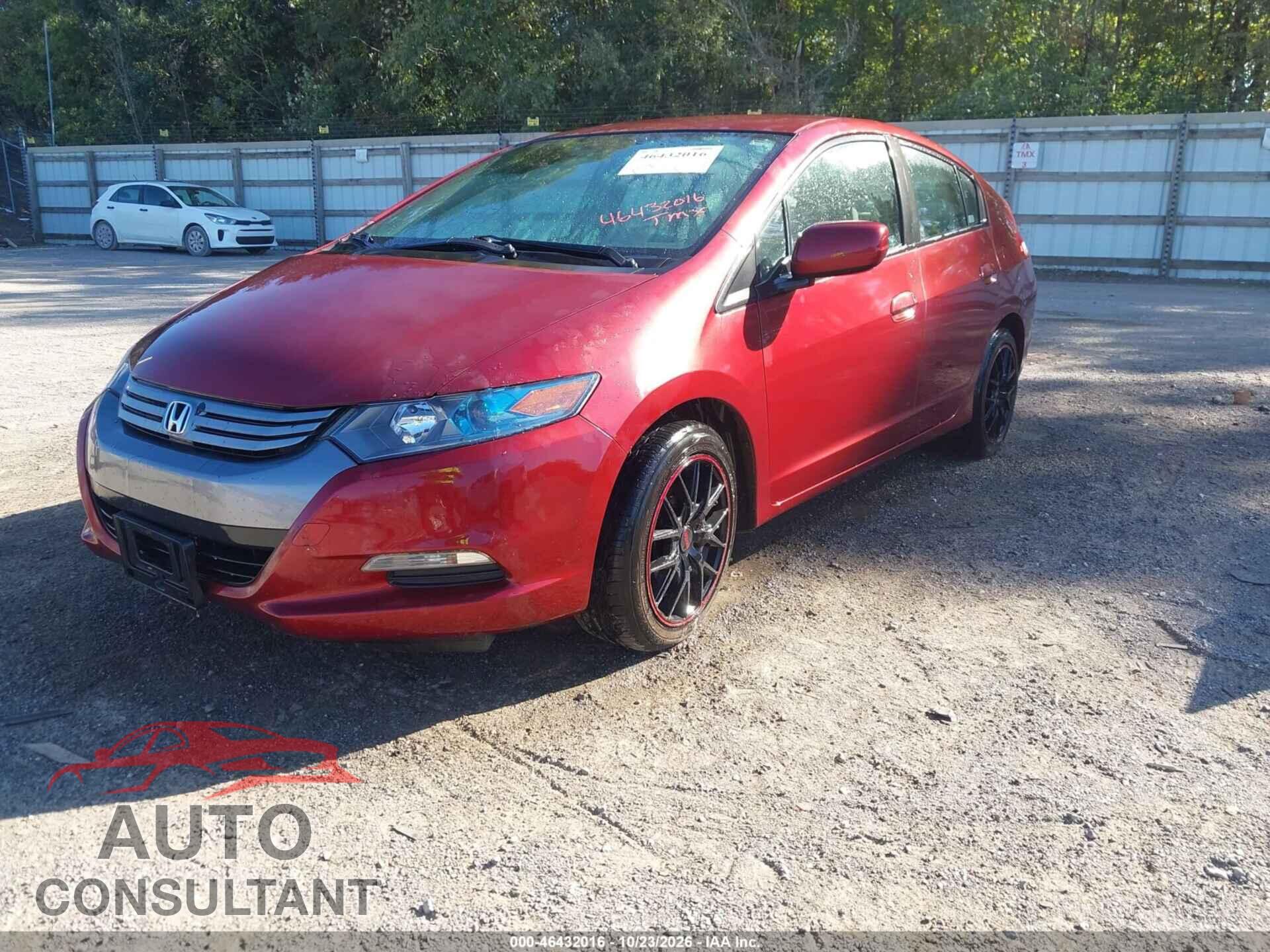 HONDA INSIGHT 2010 - JHMZE2H53AS021093