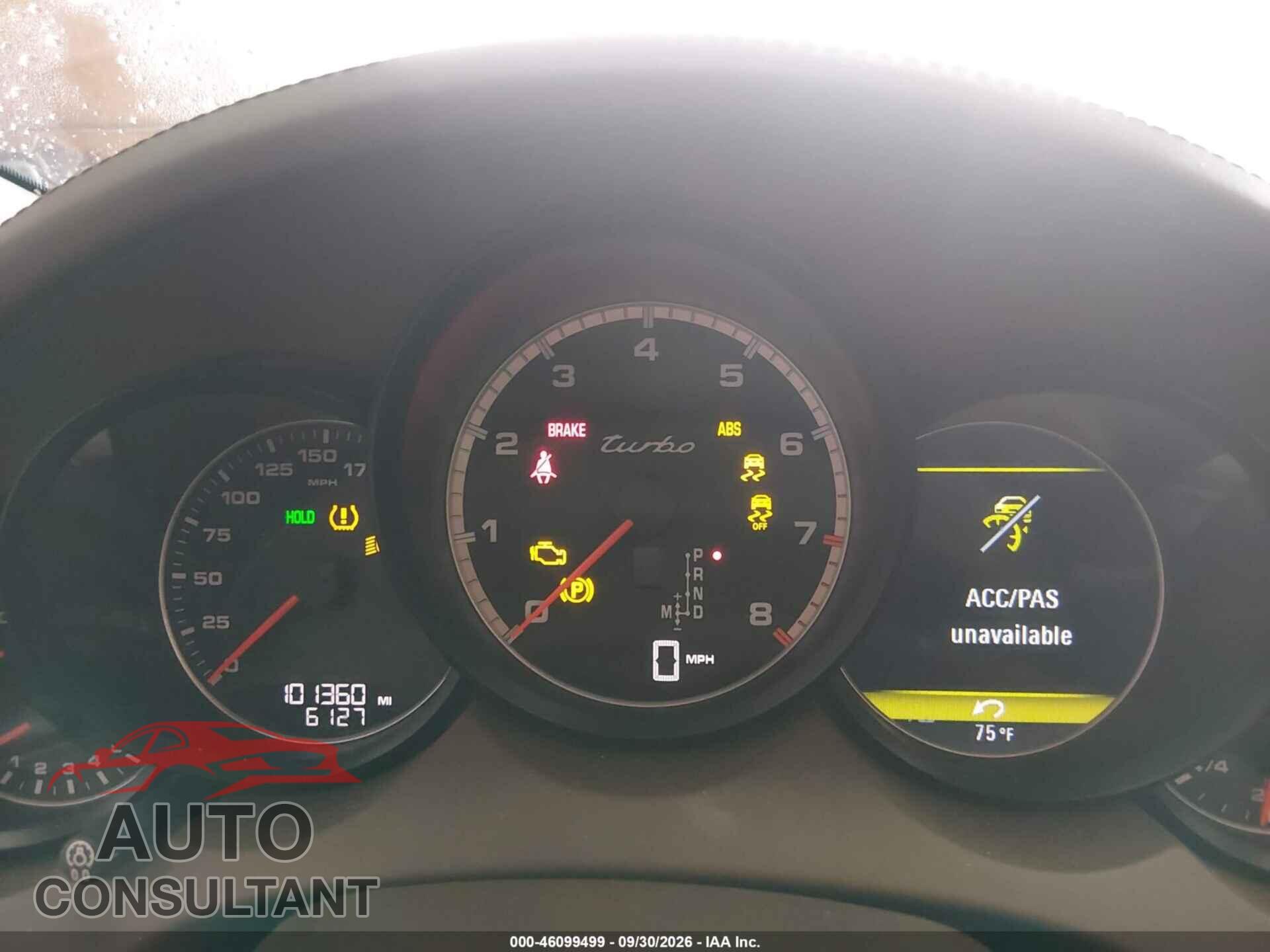 PORSCHE CAYENNE 2011 - WP1AC2A21BLA82845