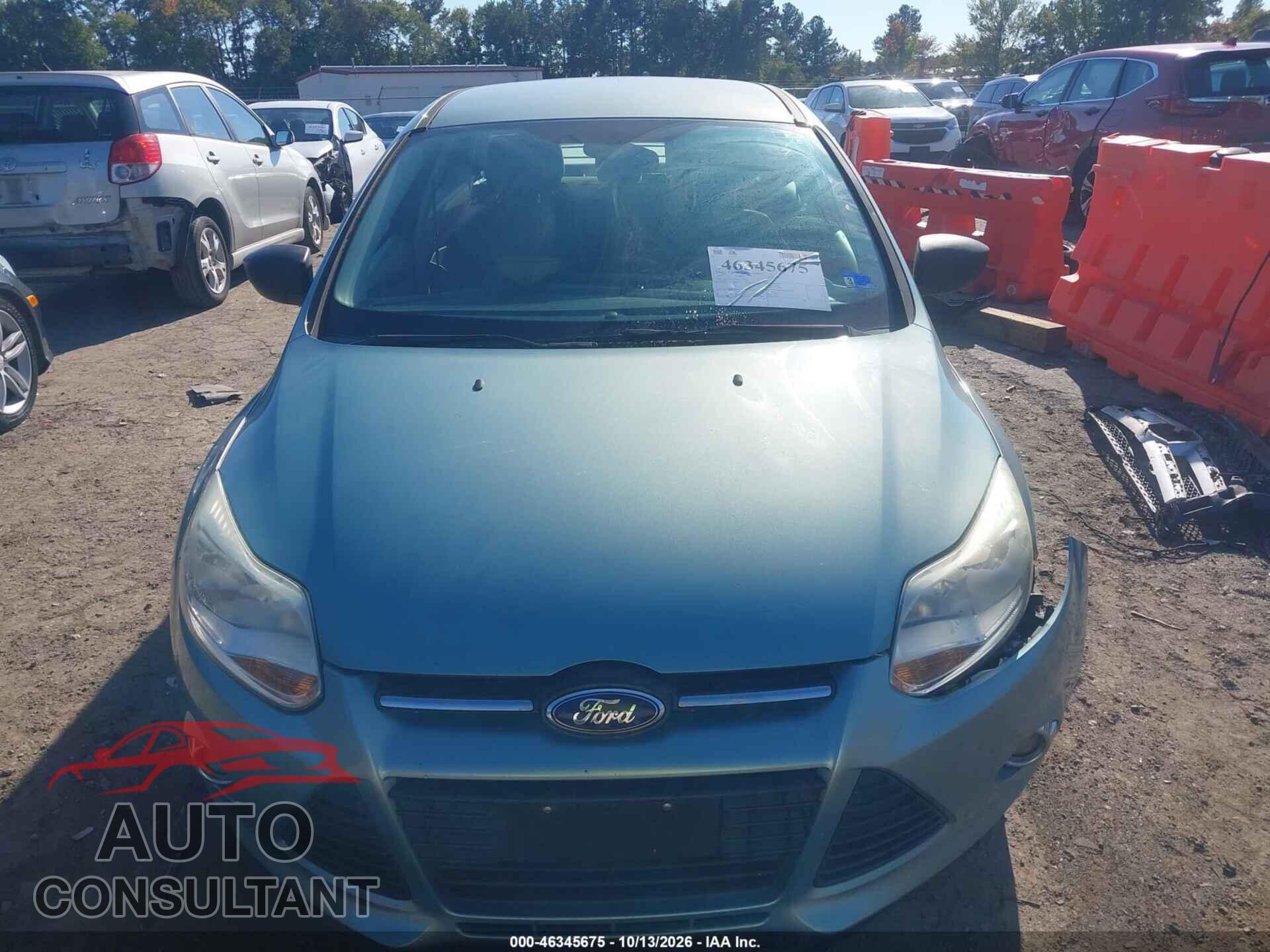 FORD FOCUS 2012 - 1FAHP3F22CL277203