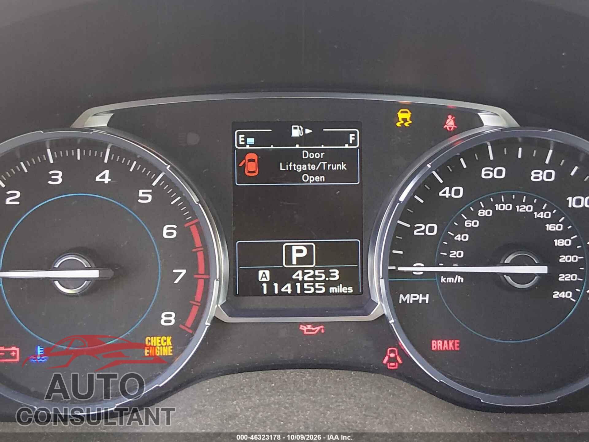 SUBARU FORESTER 2017 - JF2SJAJC8HH408829