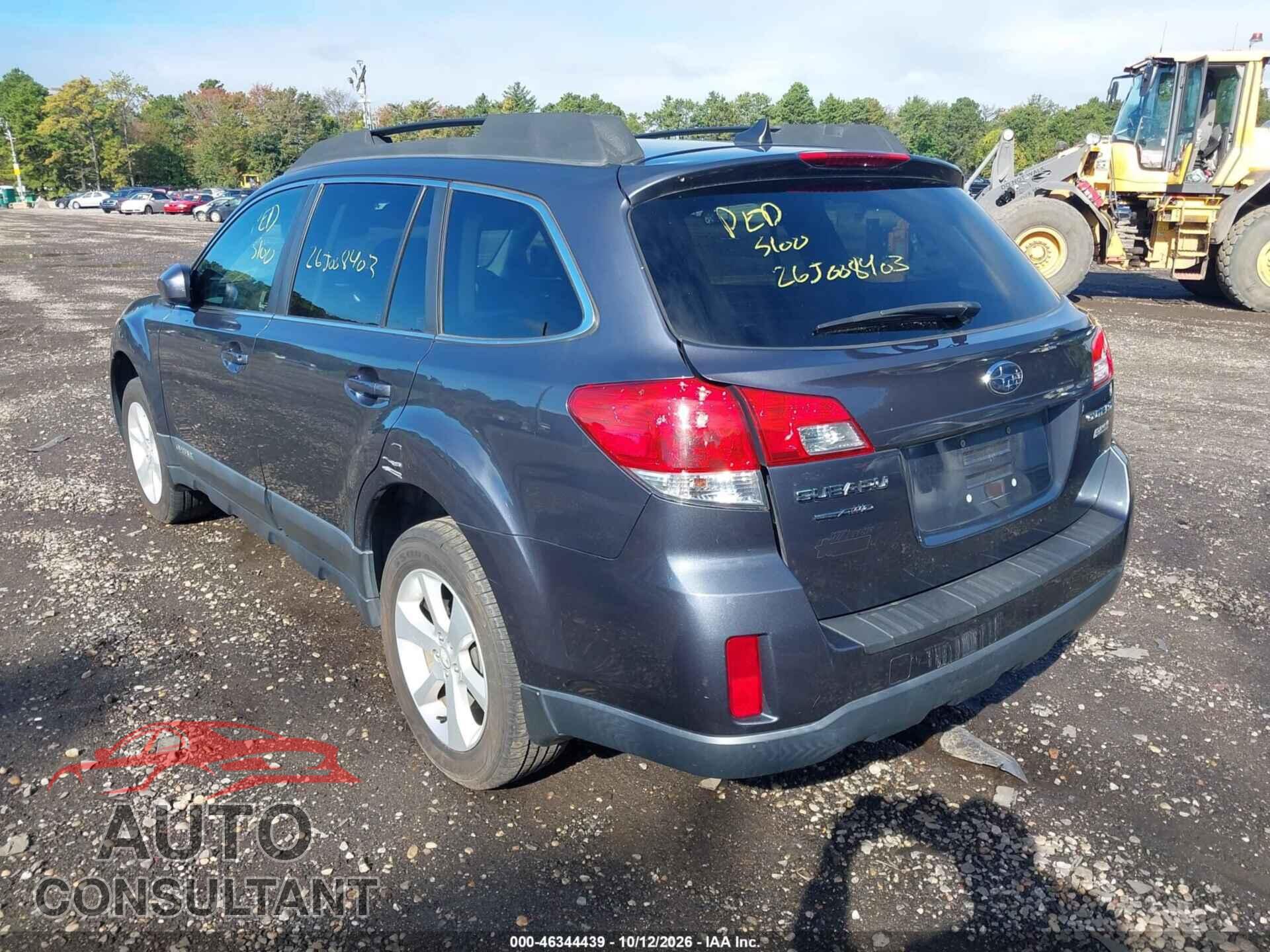 SUBARU OUTBACK 2014 - 4S4BRBCC4E3218220