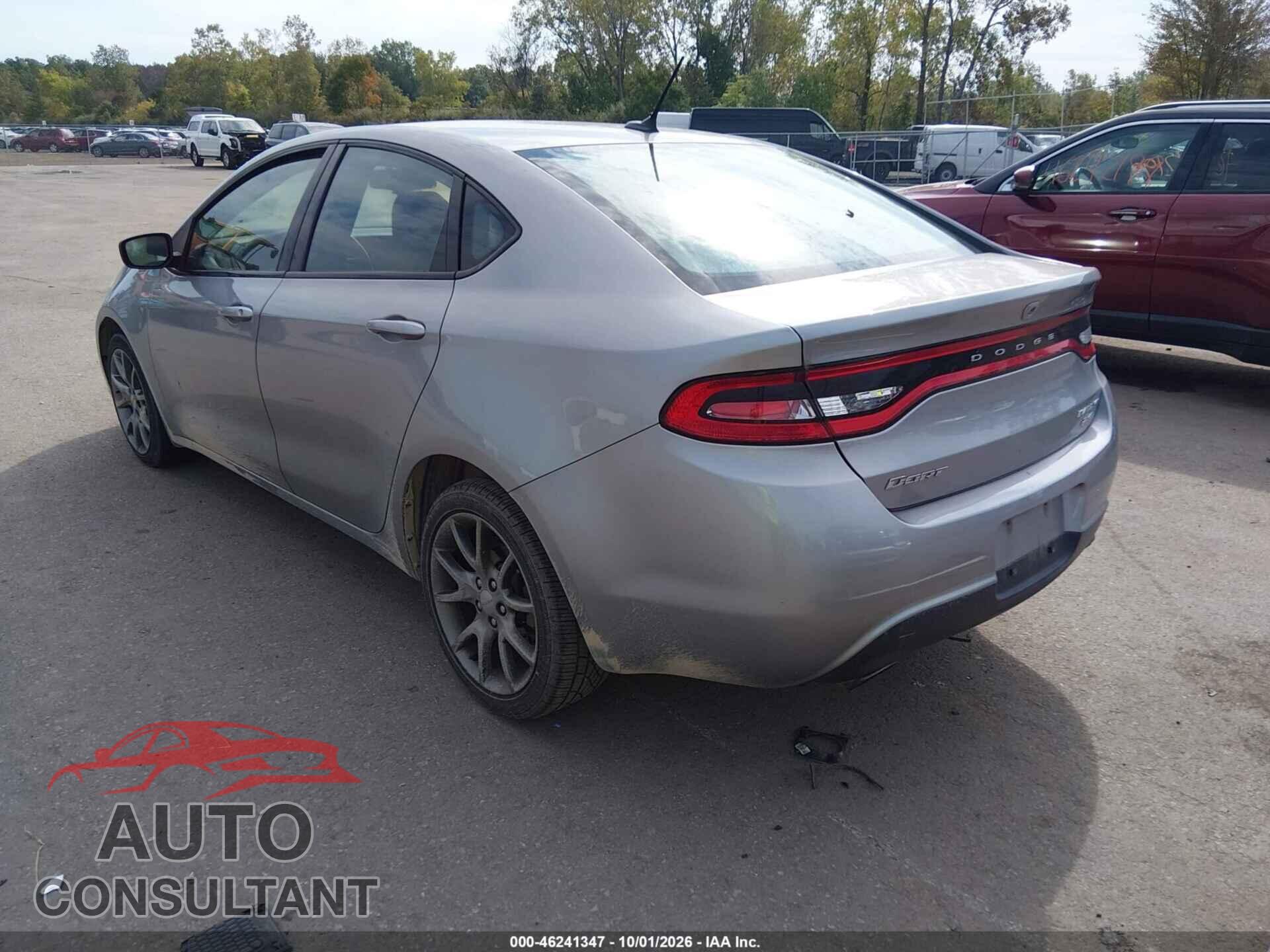 DODGE DART 2014 - 1C3CDFBB6ED909853