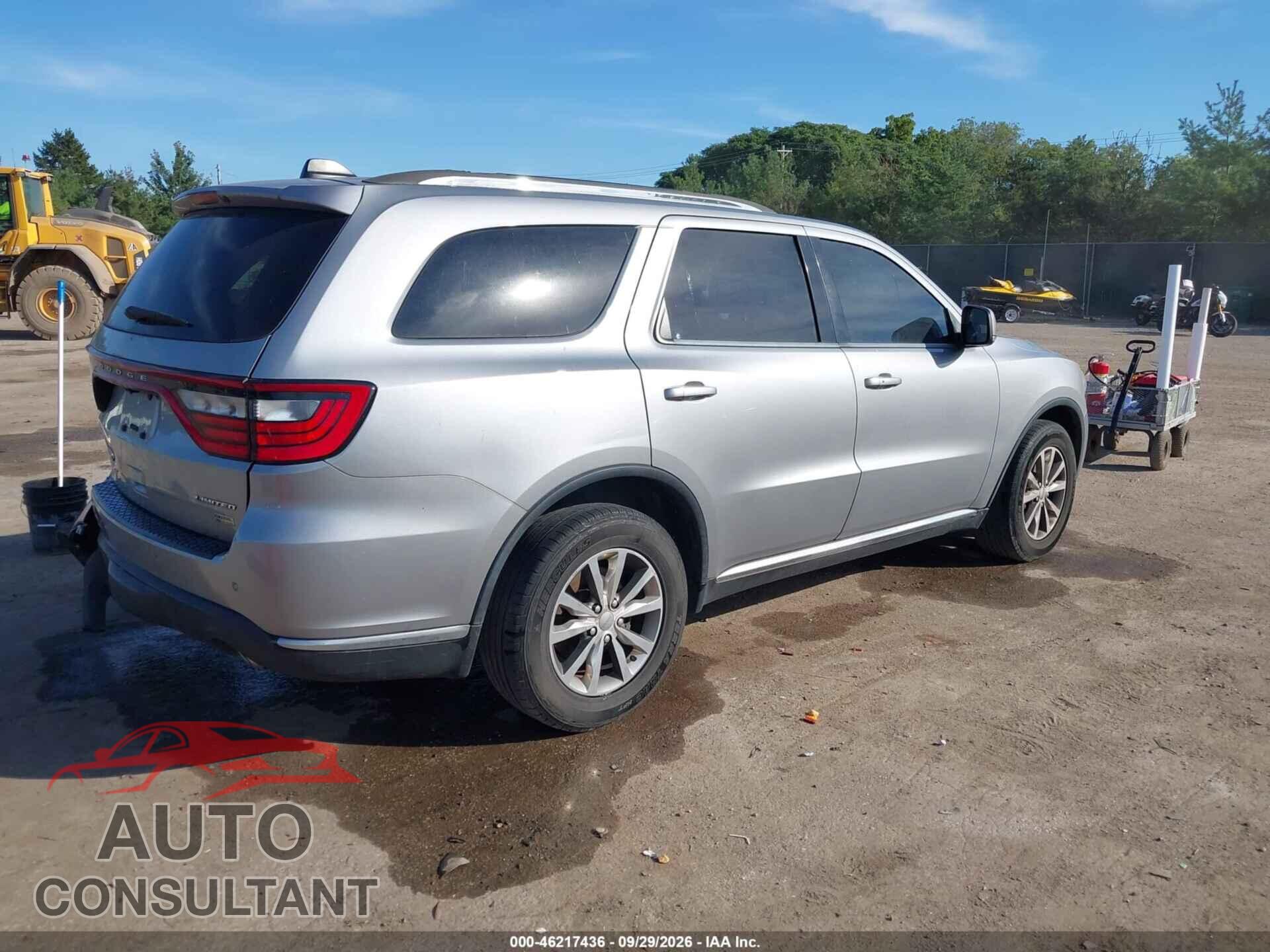 DODGE DURANGO 2015 - 1C4RDJDG8FC202360