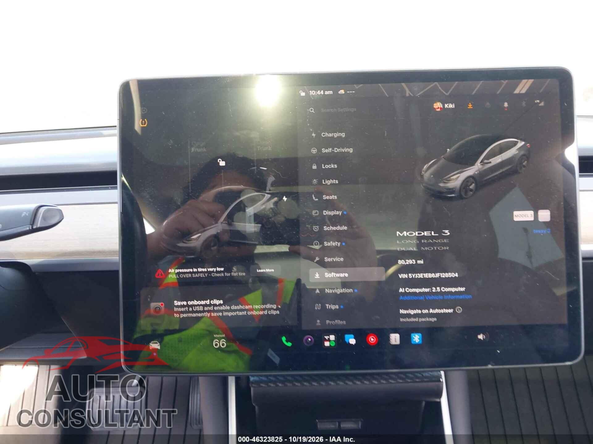 TESLA MODEL 3 2018 - 5YJ3E1EB6JF128504