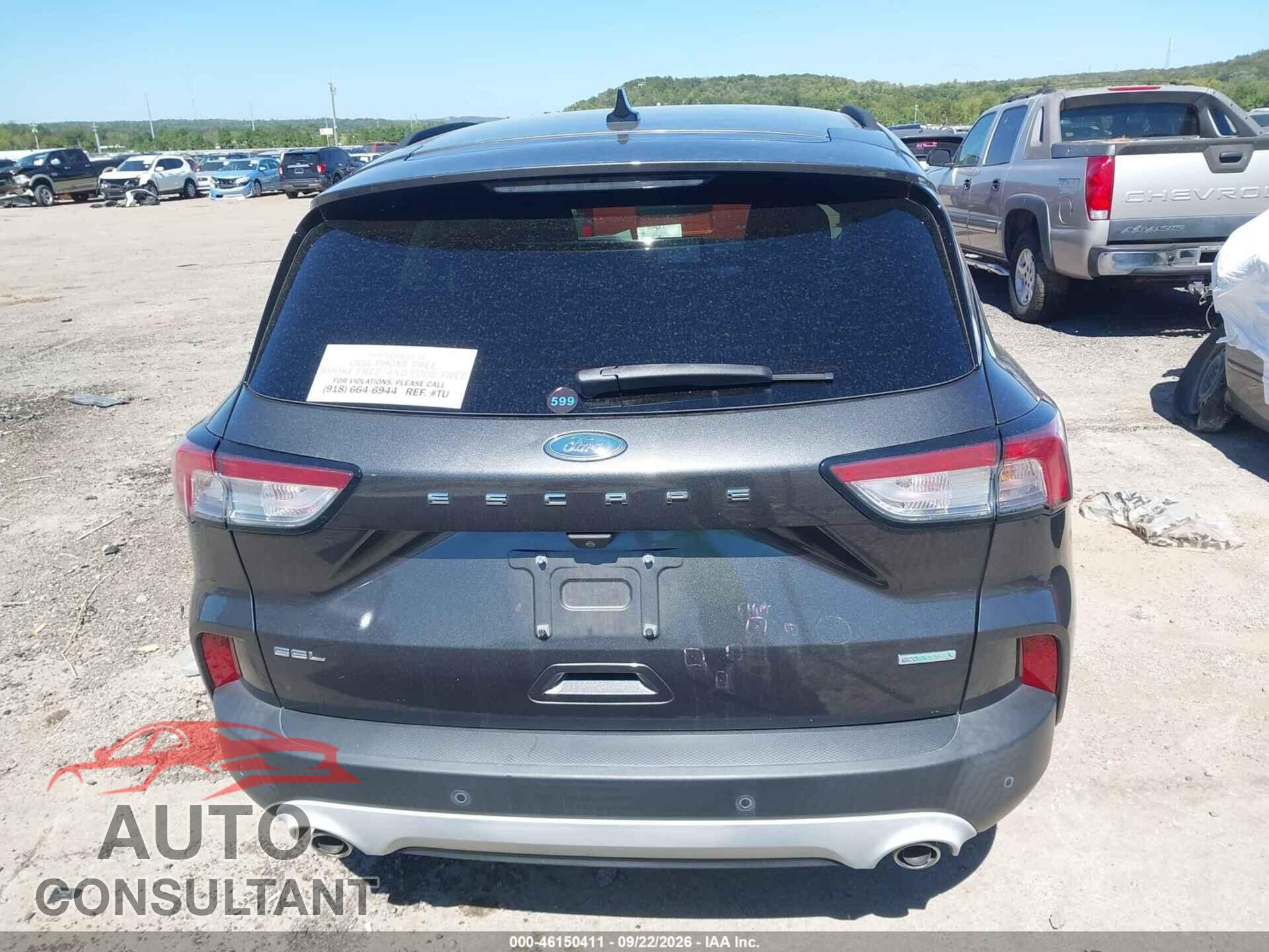 FORD ESCAPE 2020 - 1FMCU0H68LUA75886