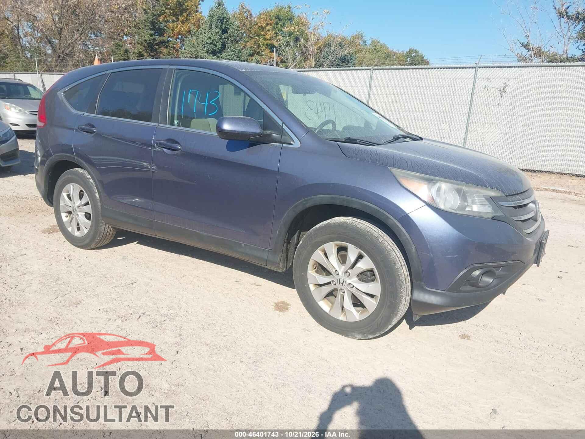 HONDA CR-V 2012 - 5J6RM4H53CL055297