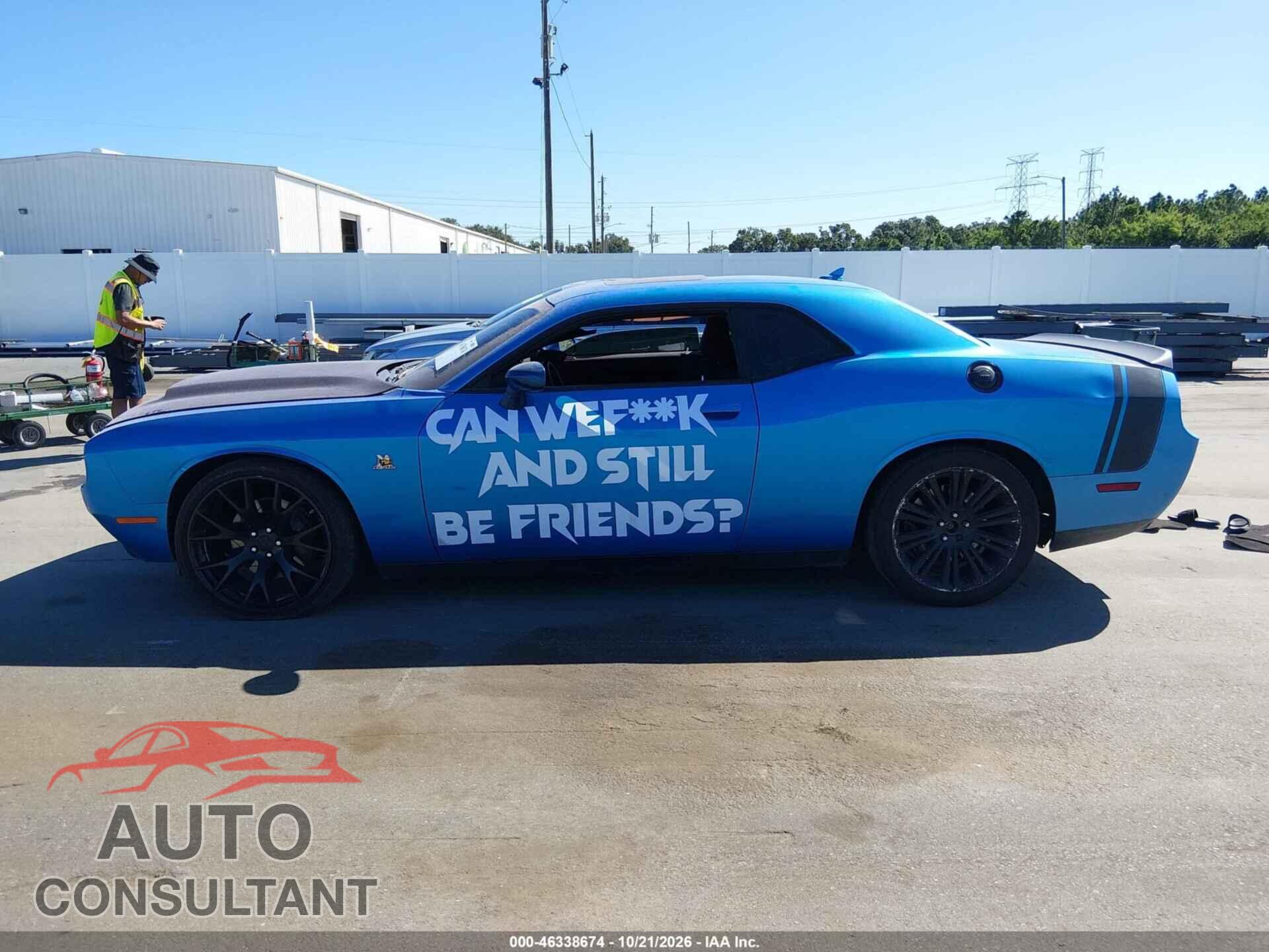 DODGE CHALLENGER 2016 - 2C3CDZFJ2GH271397