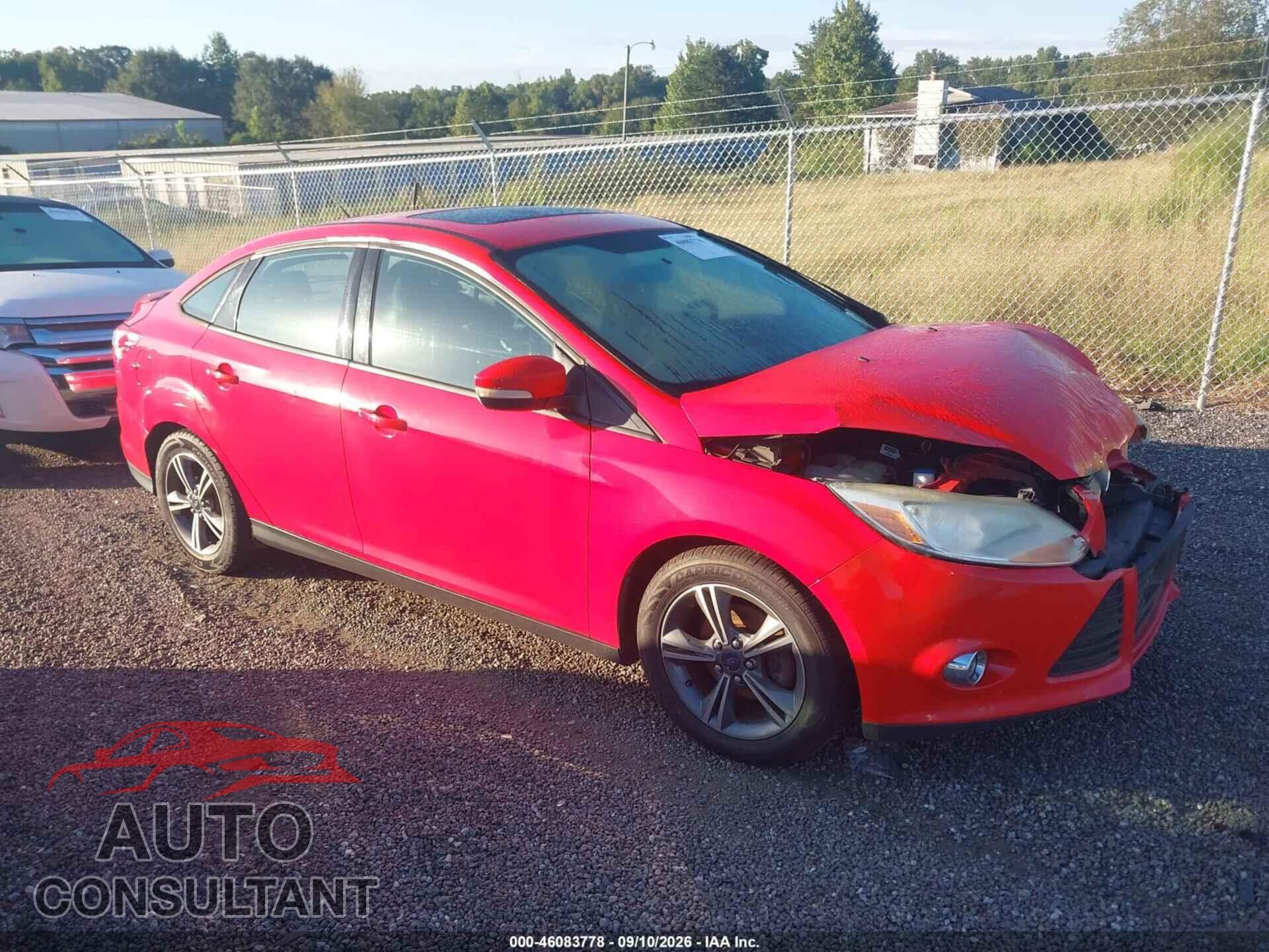 FORD FOCUS 2014 - 1FADP3F22EL361023
