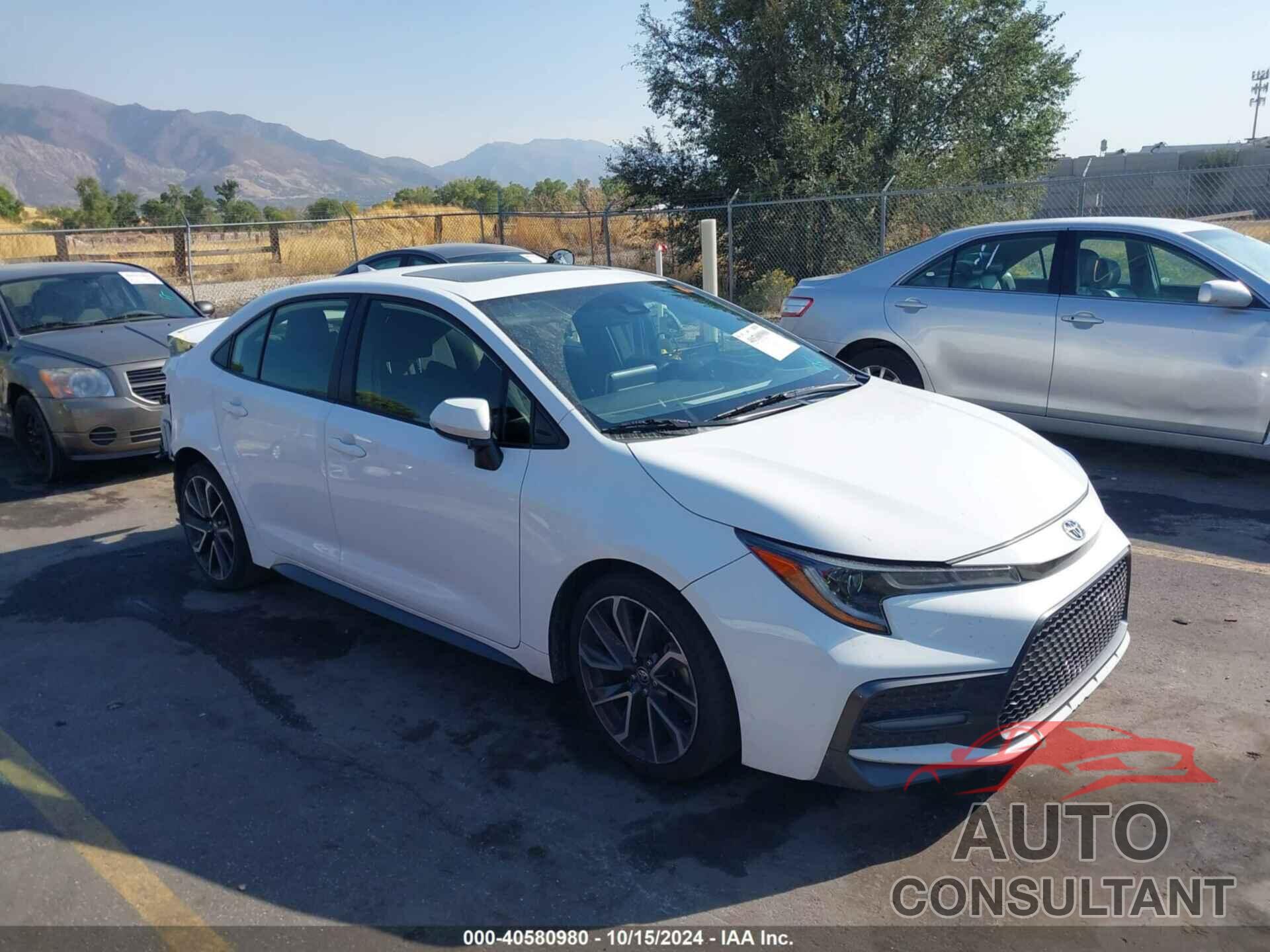 TOYOTA COROLLA 2020 - JTDP4RCEXLJ003890