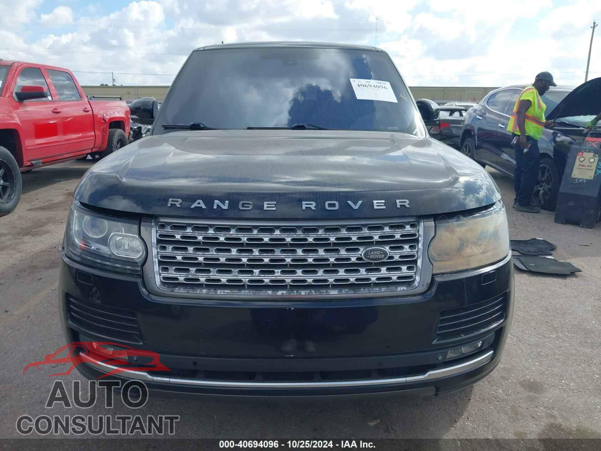 LAND ROVER RANGE ROVER 2014 - SALGS2VFXEA133909
