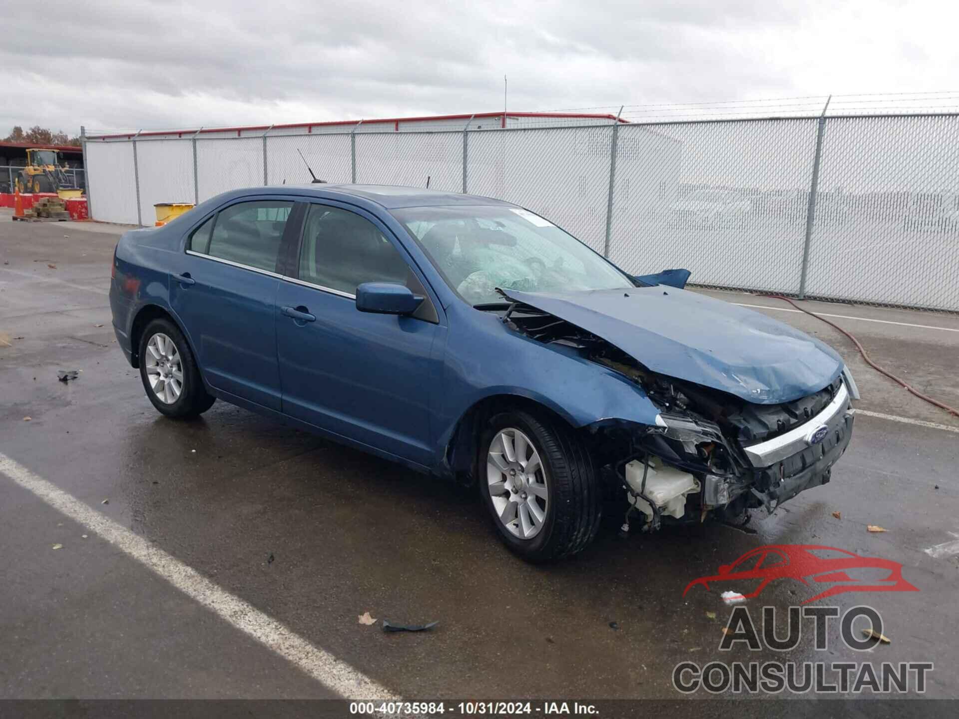 FORD FUSION 2010 - 3FAHP0HA5AR123702