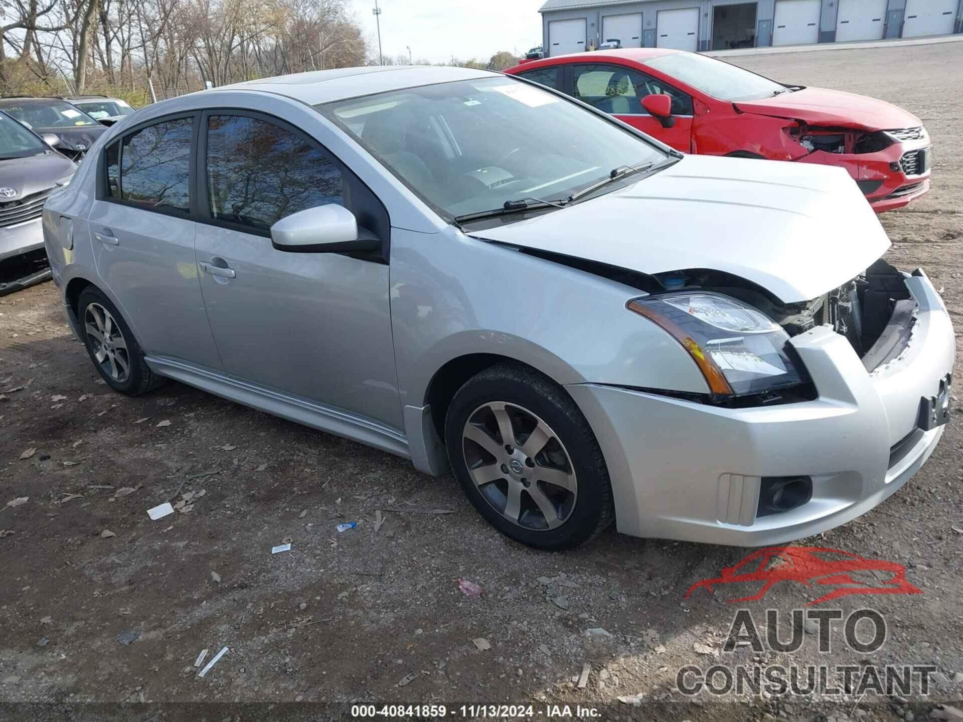 NISSAN SENTRA 2012 - 3N1AB6AP6CL634923