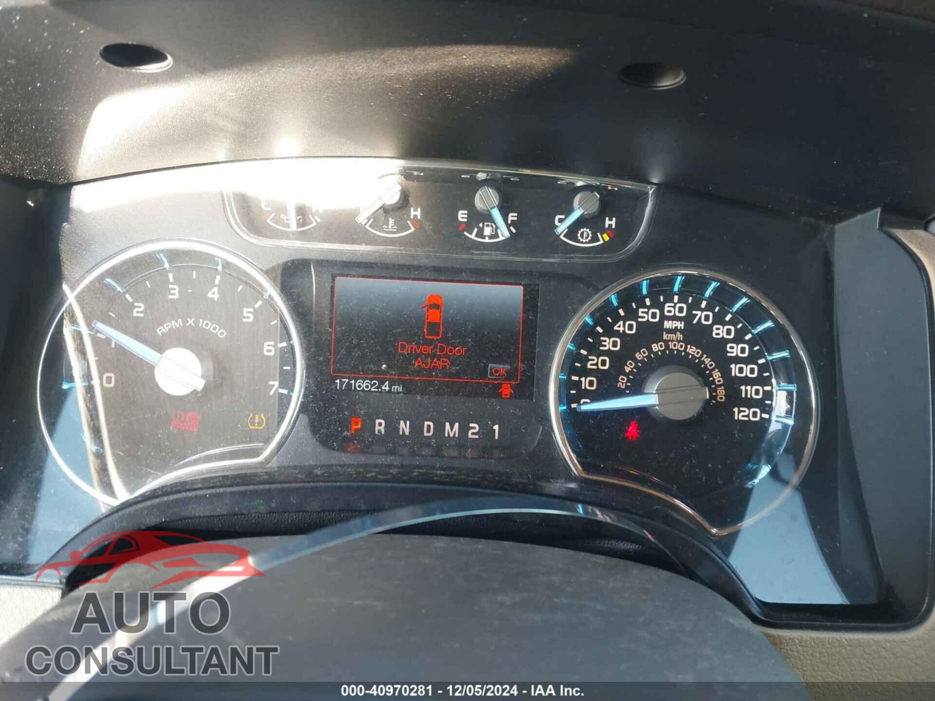 FORD F-150 2012 - 1FTFW1EF1CFA69714