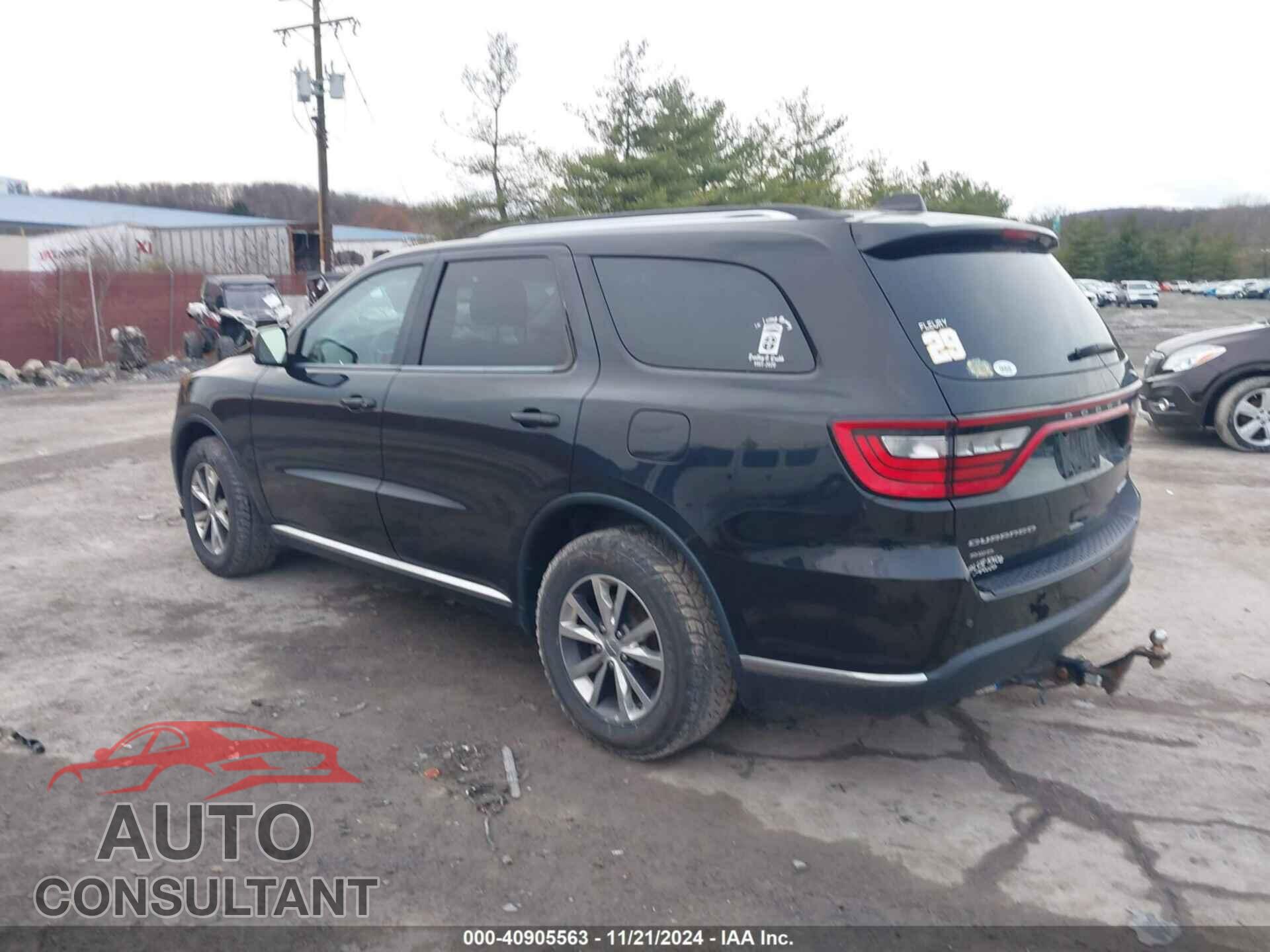 DODGE DURANGO 2016 - 1C4RDJDG6GC340917