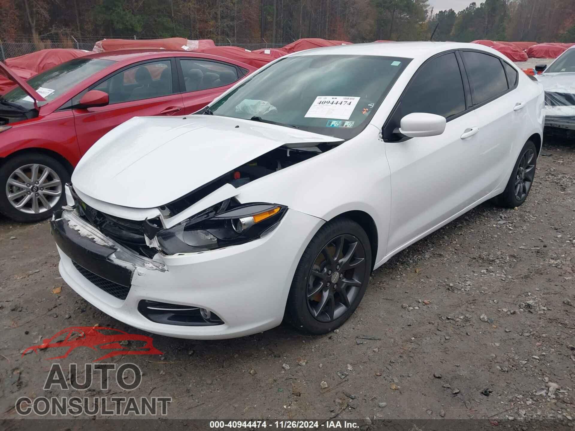 DODGE DART 2015 - 1C3CDFBB9FD363681