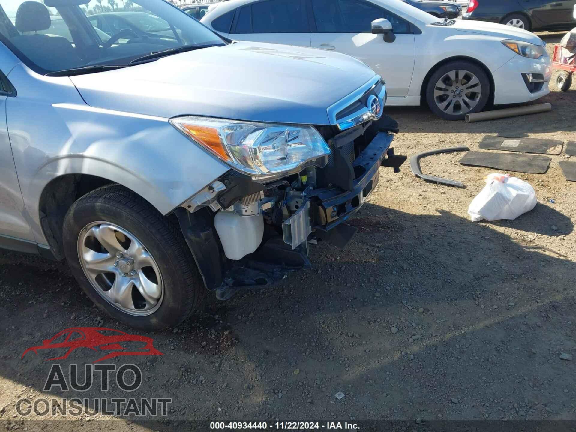 SUBARU FORESTER 2016 - JF2SJAAC3GH510330