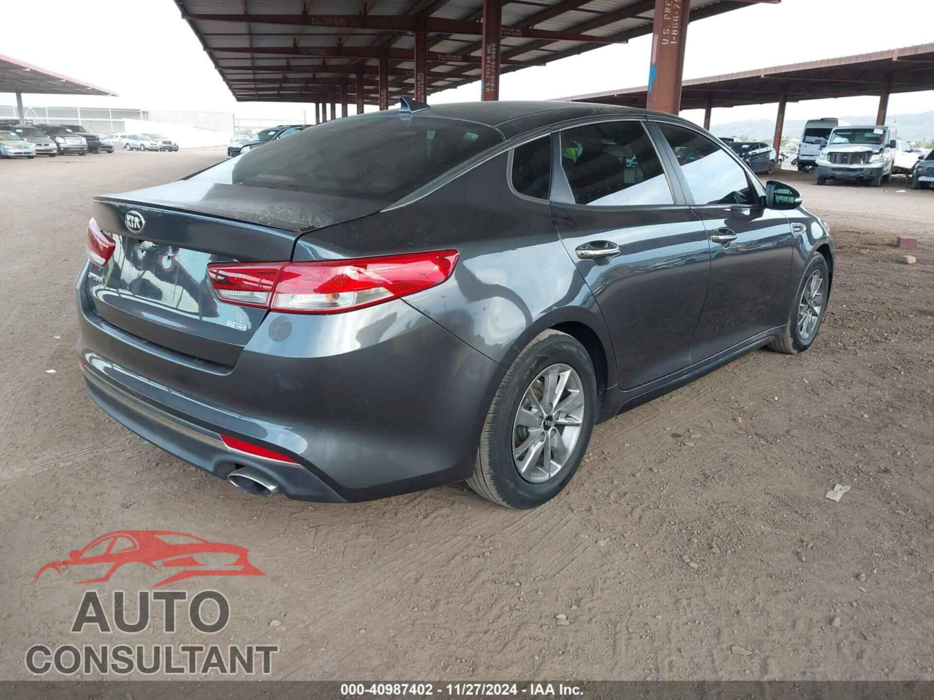 KIA OPTIMA 2017 - 5XXGT4L14HG176268