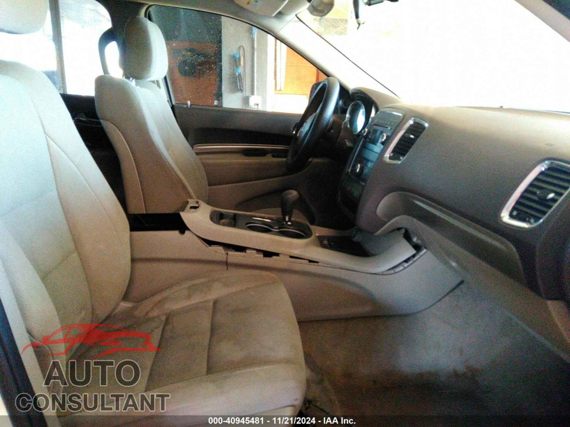 DODGE DURANGO 2012 - 1C4RDHAG6CC257284