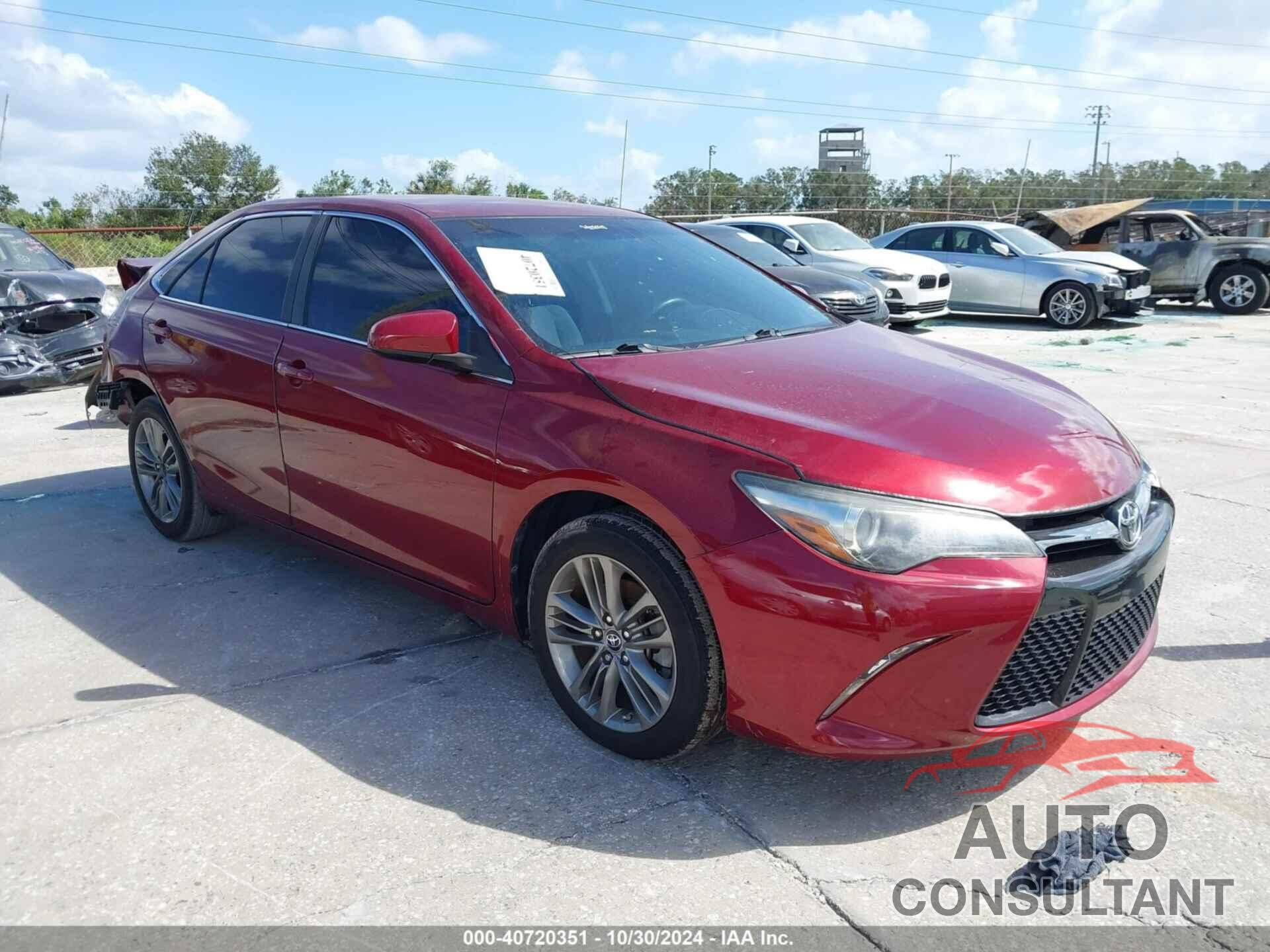 TOYOTA CAMRY 2017 - 4T1BF1FK4HU743721
