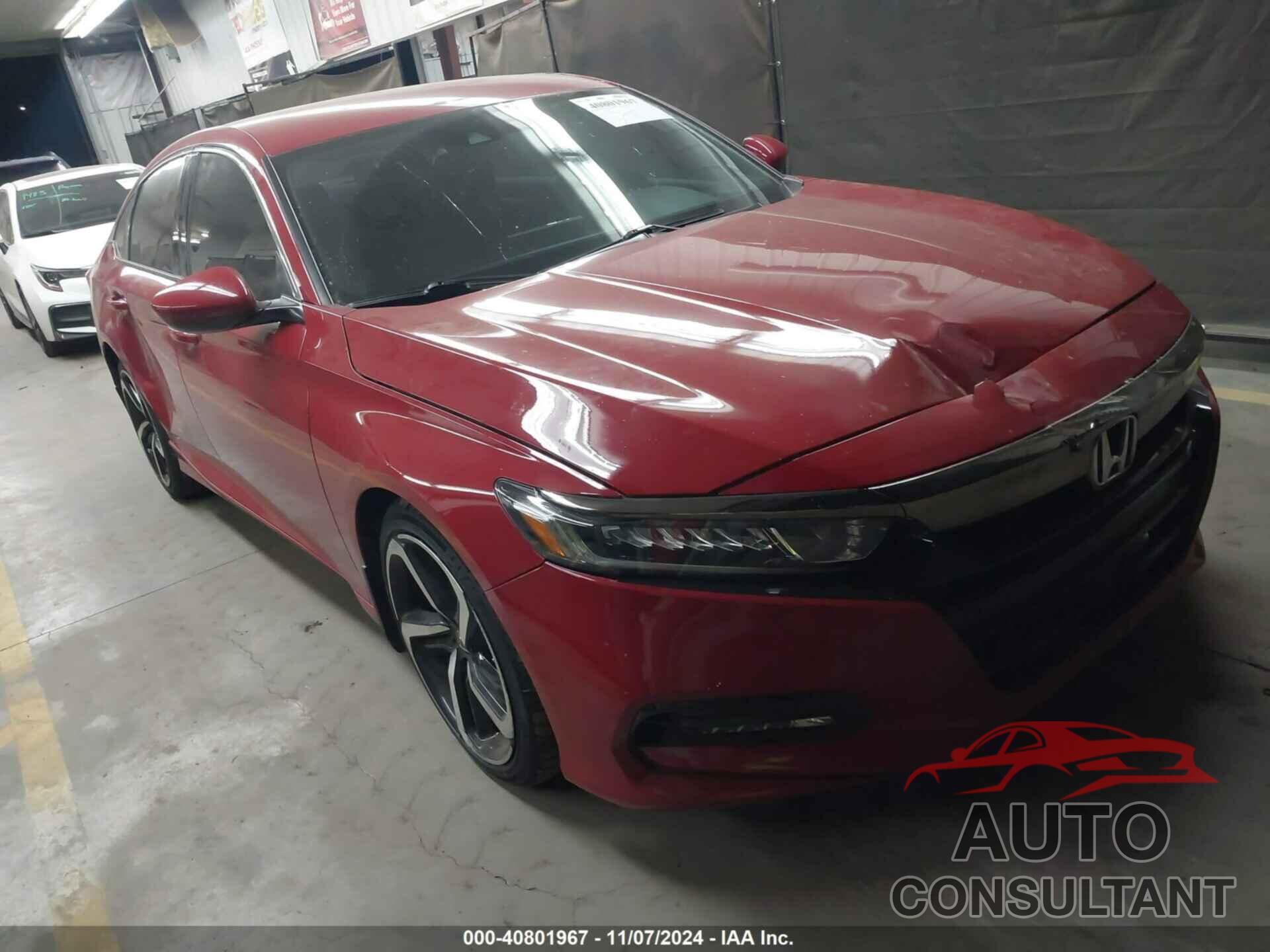 HONDA ACCORD 2018 - 1HGCV1F35JA263765