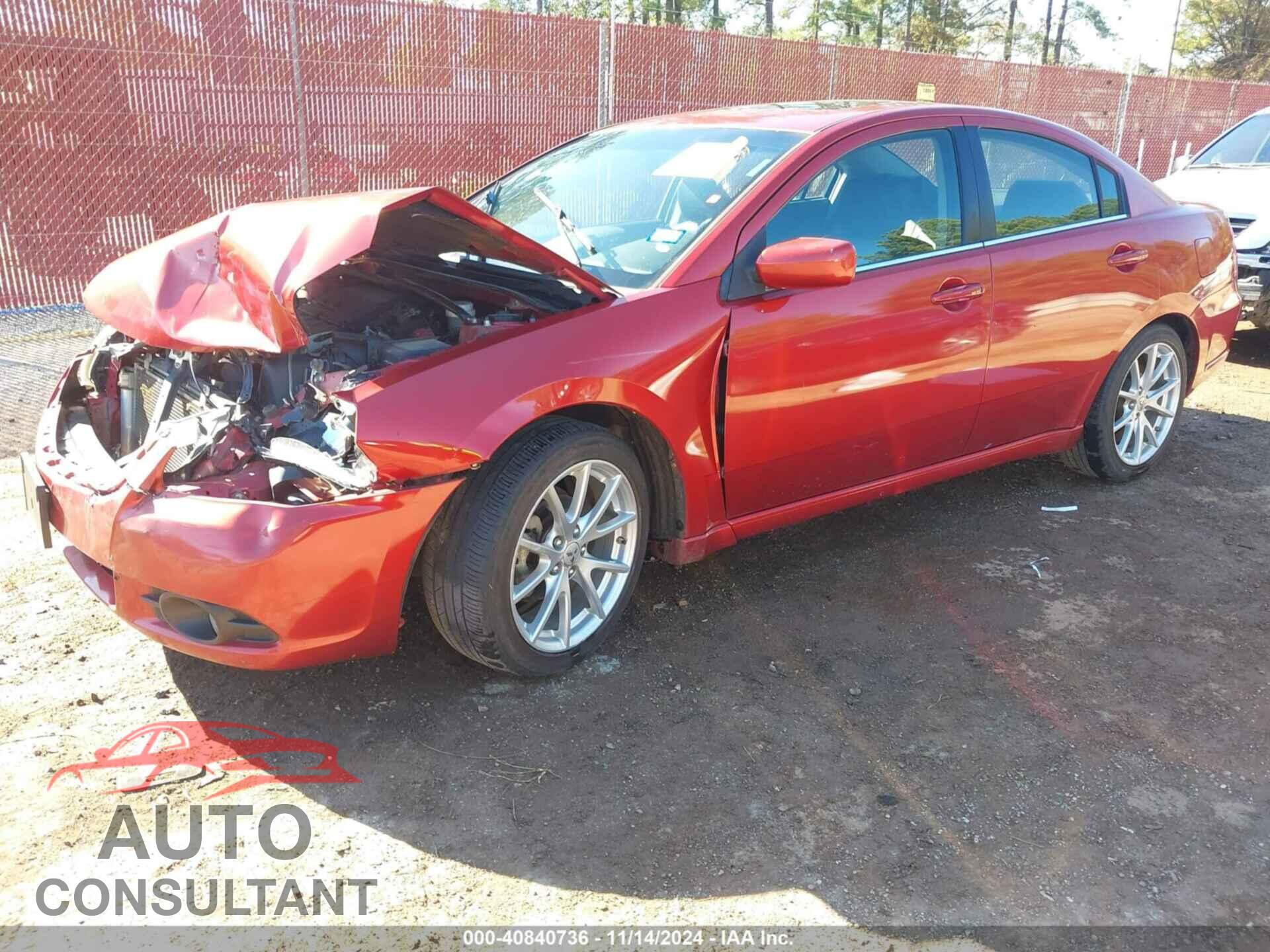 MITSUBISHI GALANT 2012 - 4A32B3FF8CE023501
