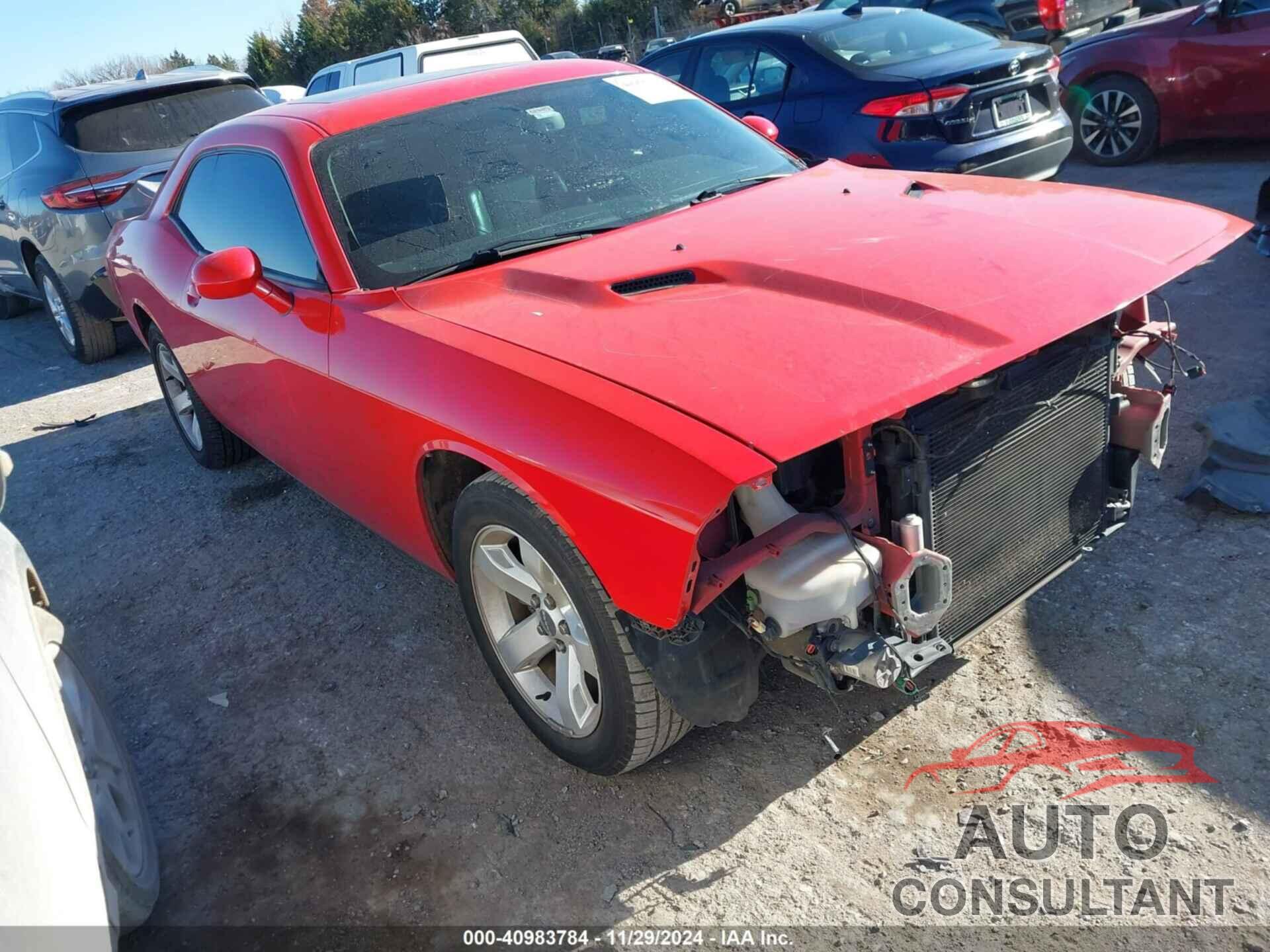 DODGE CHALLENGER 2013 - 2C3CDYAGXDH728622