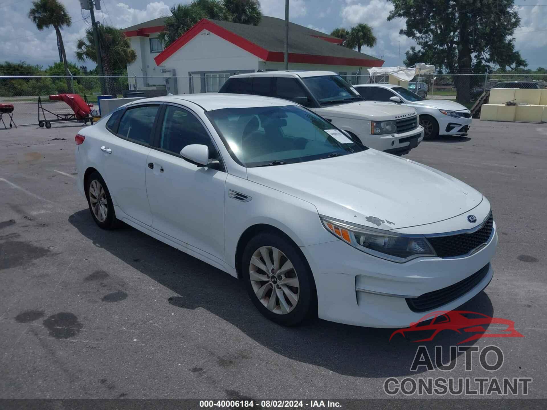 KIA OPTIMA 2016 - 5XXGT4L38GG003708