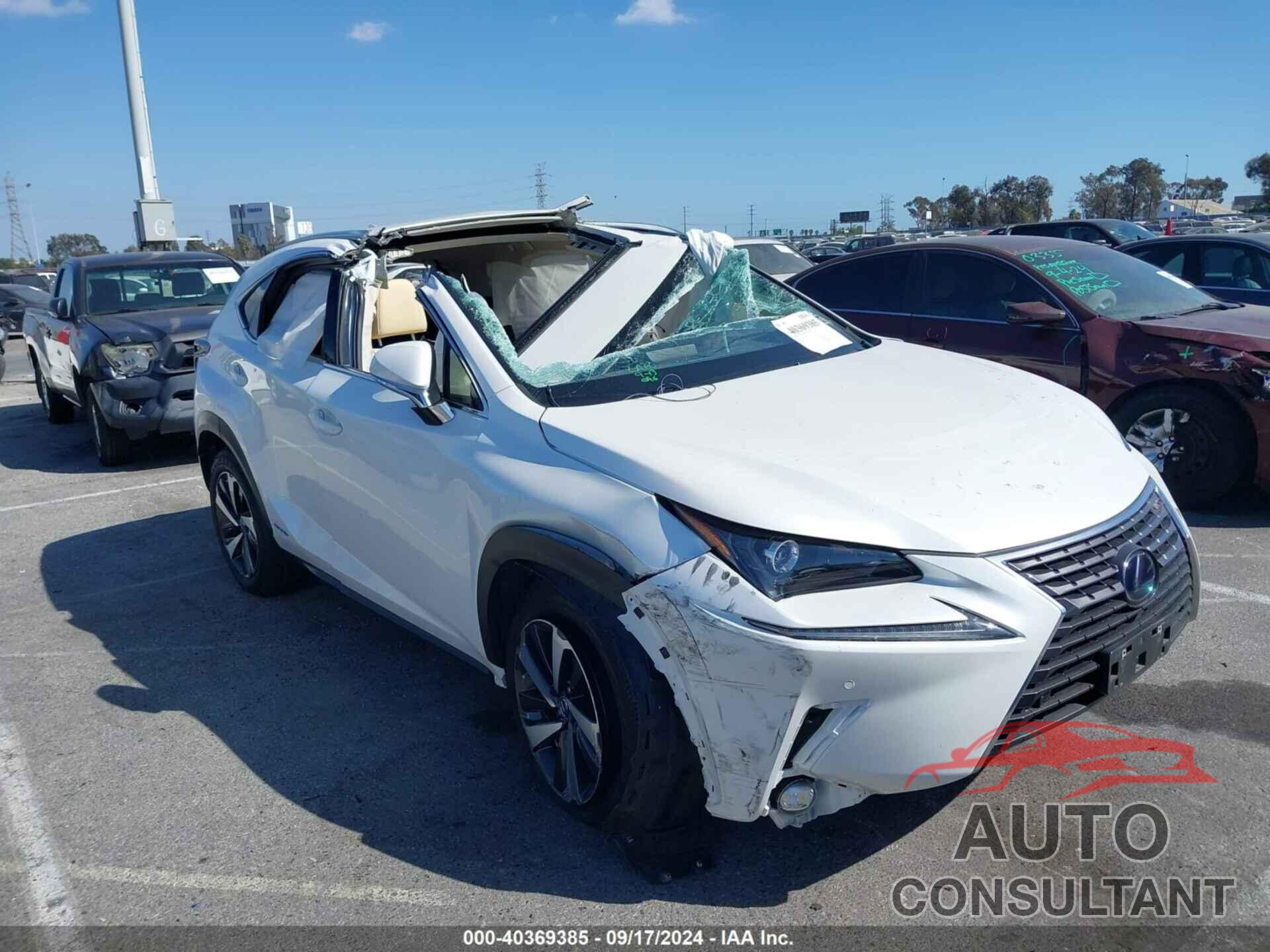 LEXUS NX 300H 2021 - JTJGJRDZXM2168437