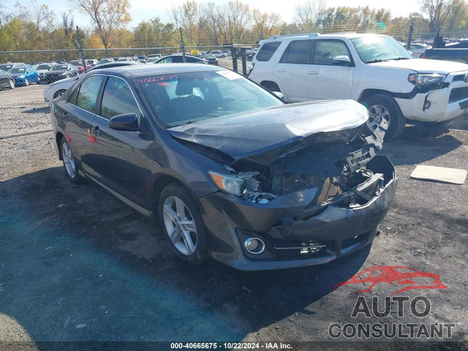 TOYOTA CAMRY 2012 - 4T1BF1FK3CU613471
