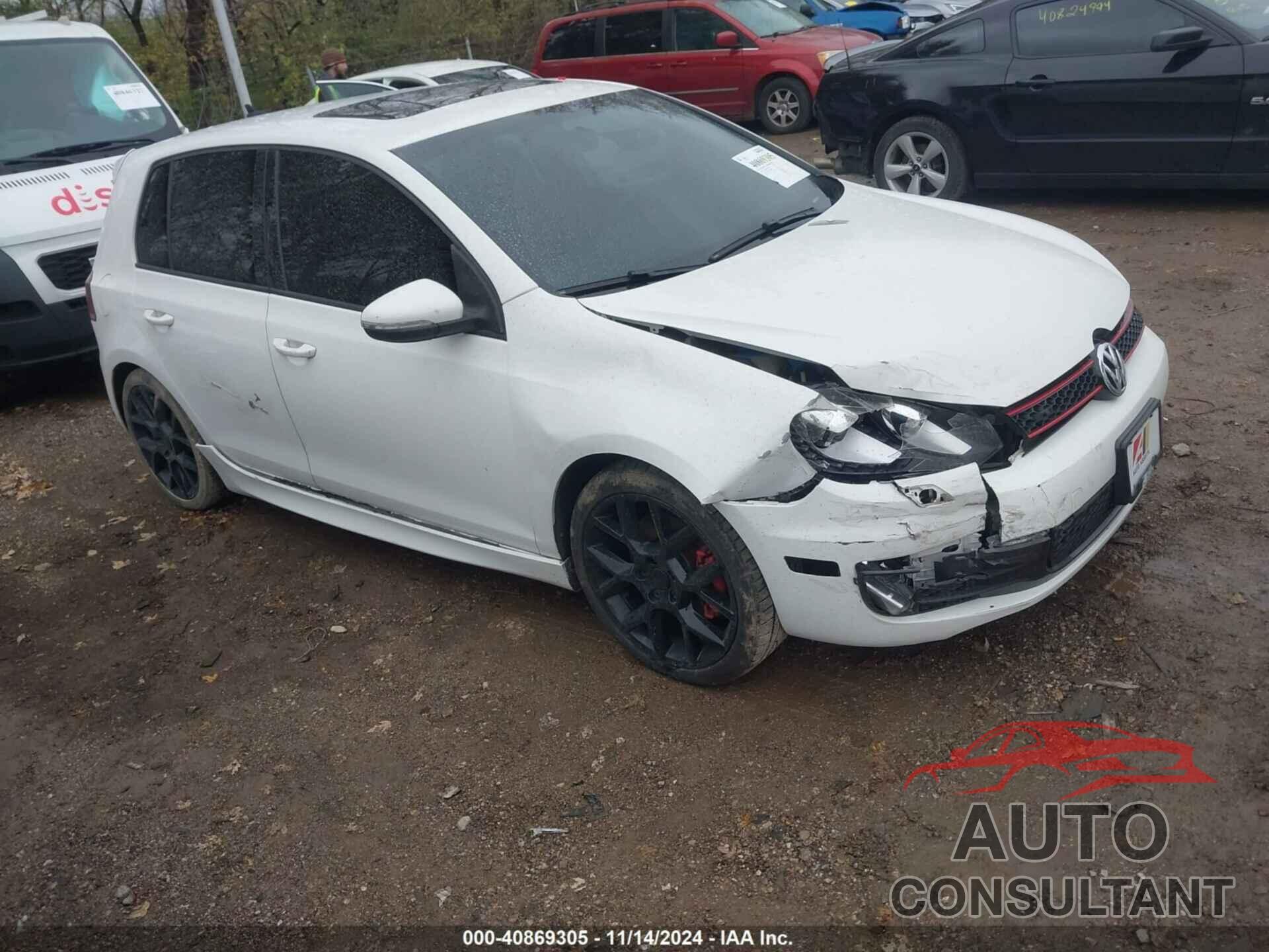 VOLKSWAGEN GTI 2013 - WVWHD7AJ1DW135160