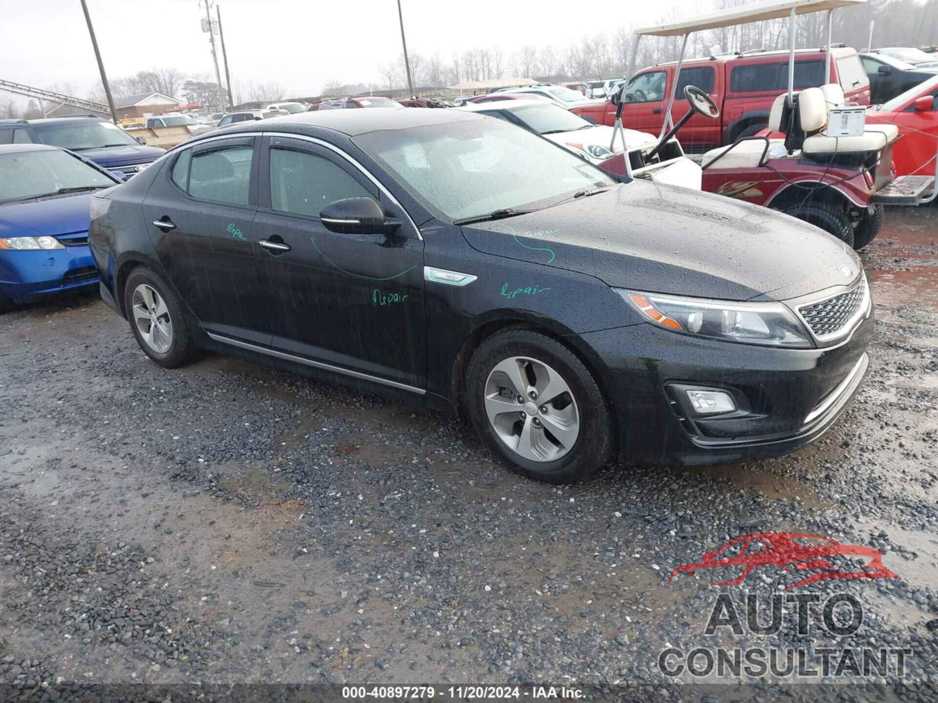 KIA OPTIMA HYBRID 2016 - KNAGM4AD7G5092598