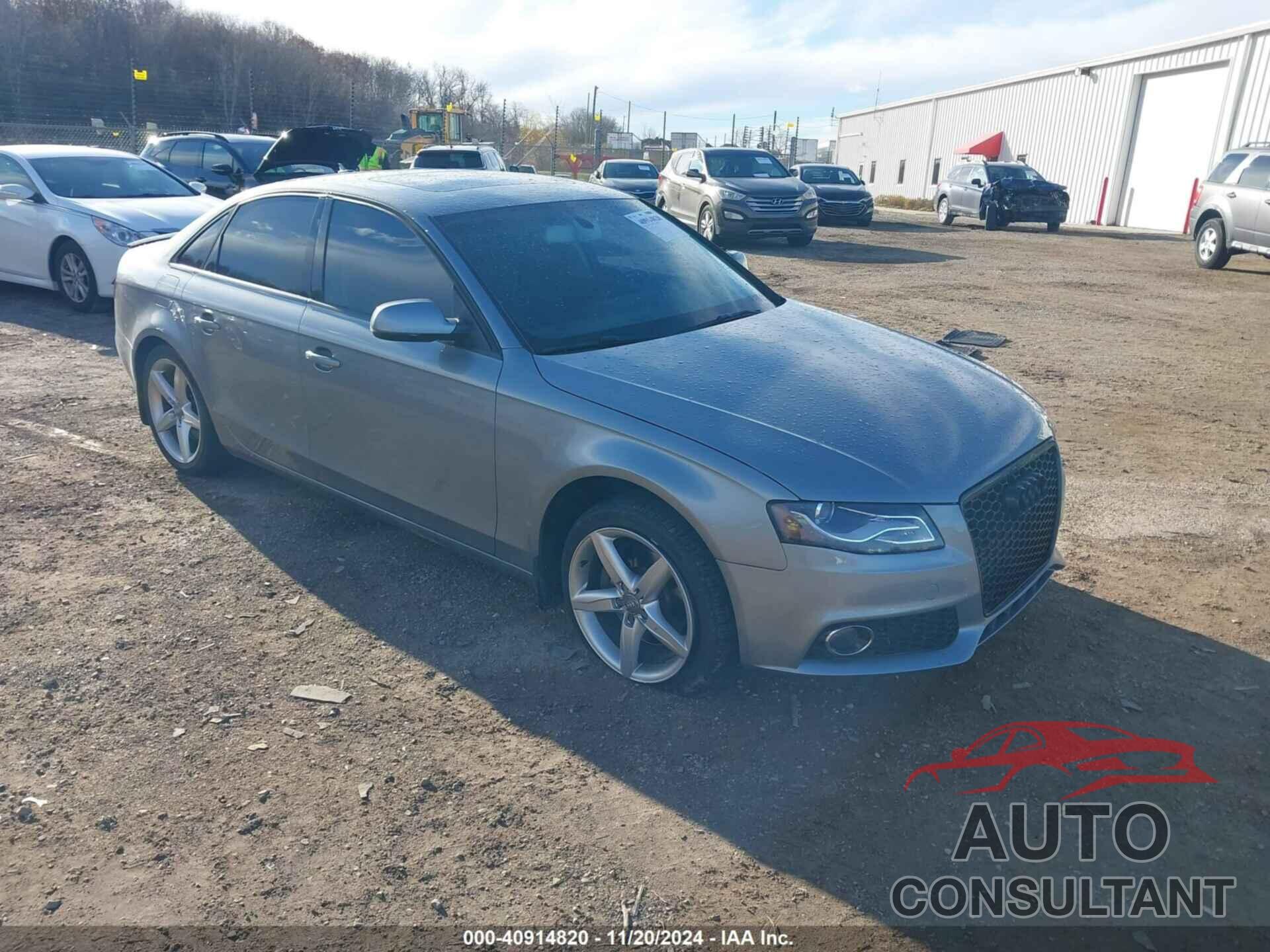 AUDI A4 2010 - WAUFFAFL5AN054606