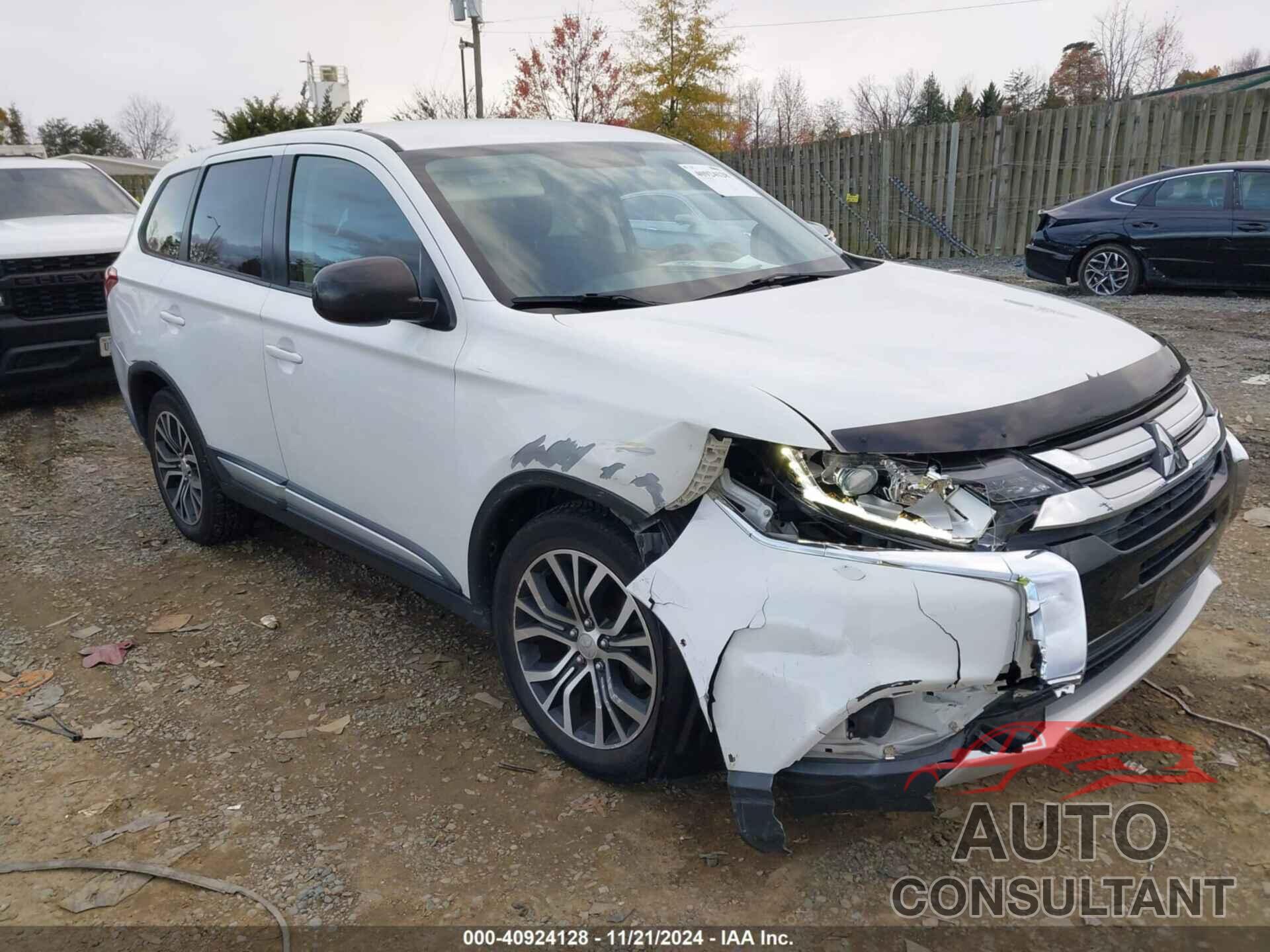 MITSUBISHI OUTLANDER 2017 - JA4AZ2A33HZ056336