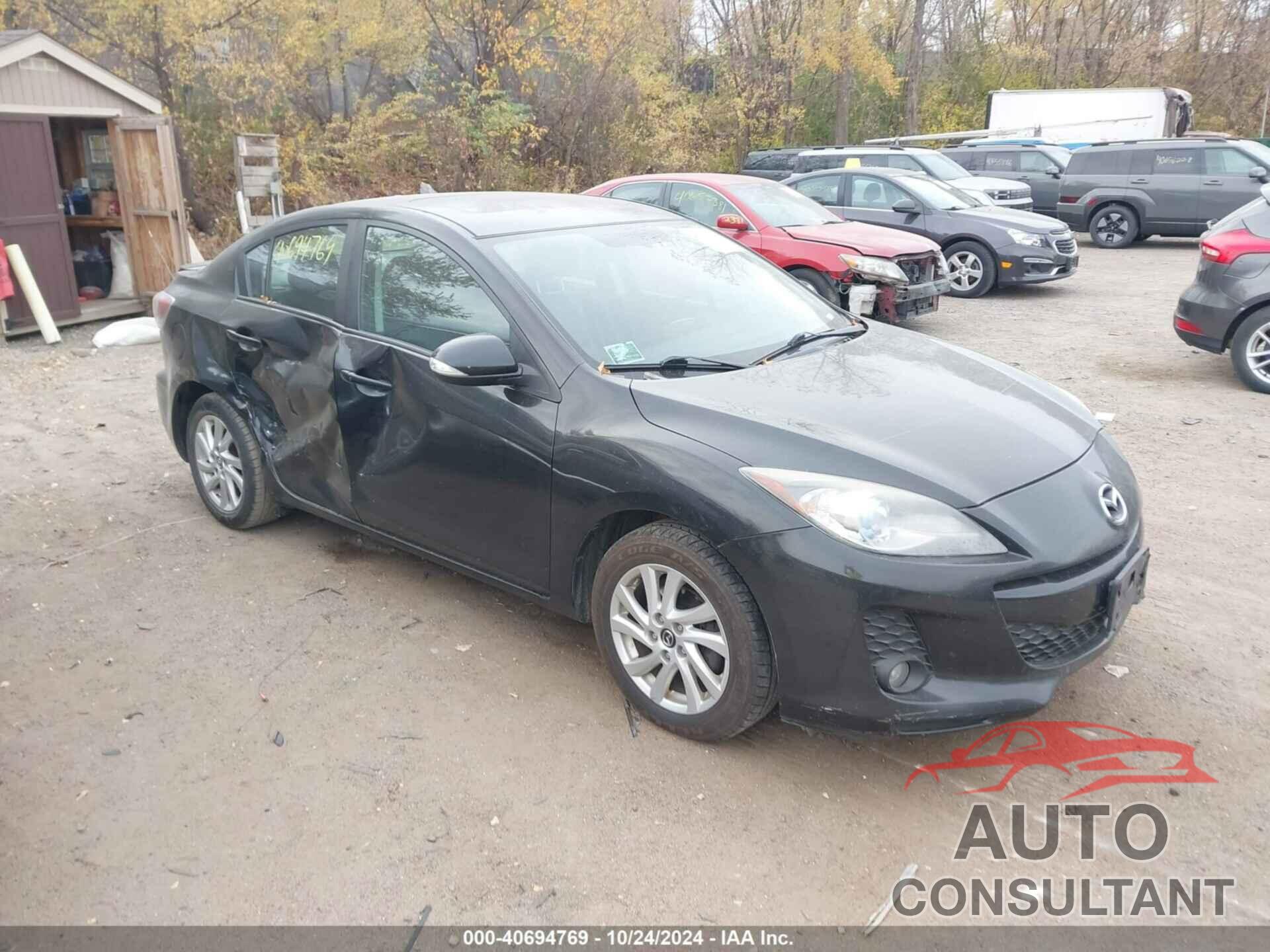 MAZDA MAZDA3 2013 - JM1BL1W71D1829203