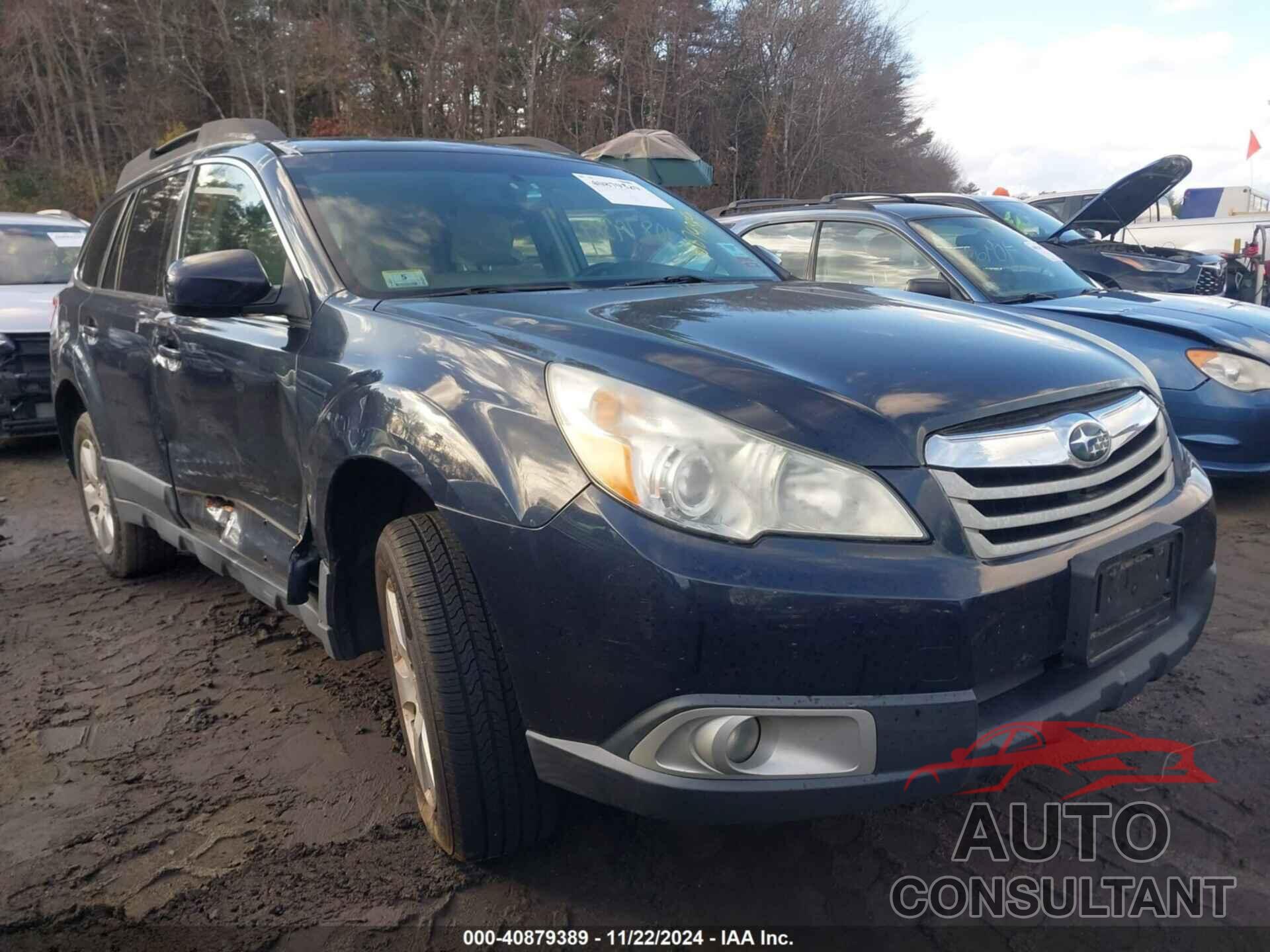 SUBARU OUTBACK 2012 - 4S4BRBGC4C3266145