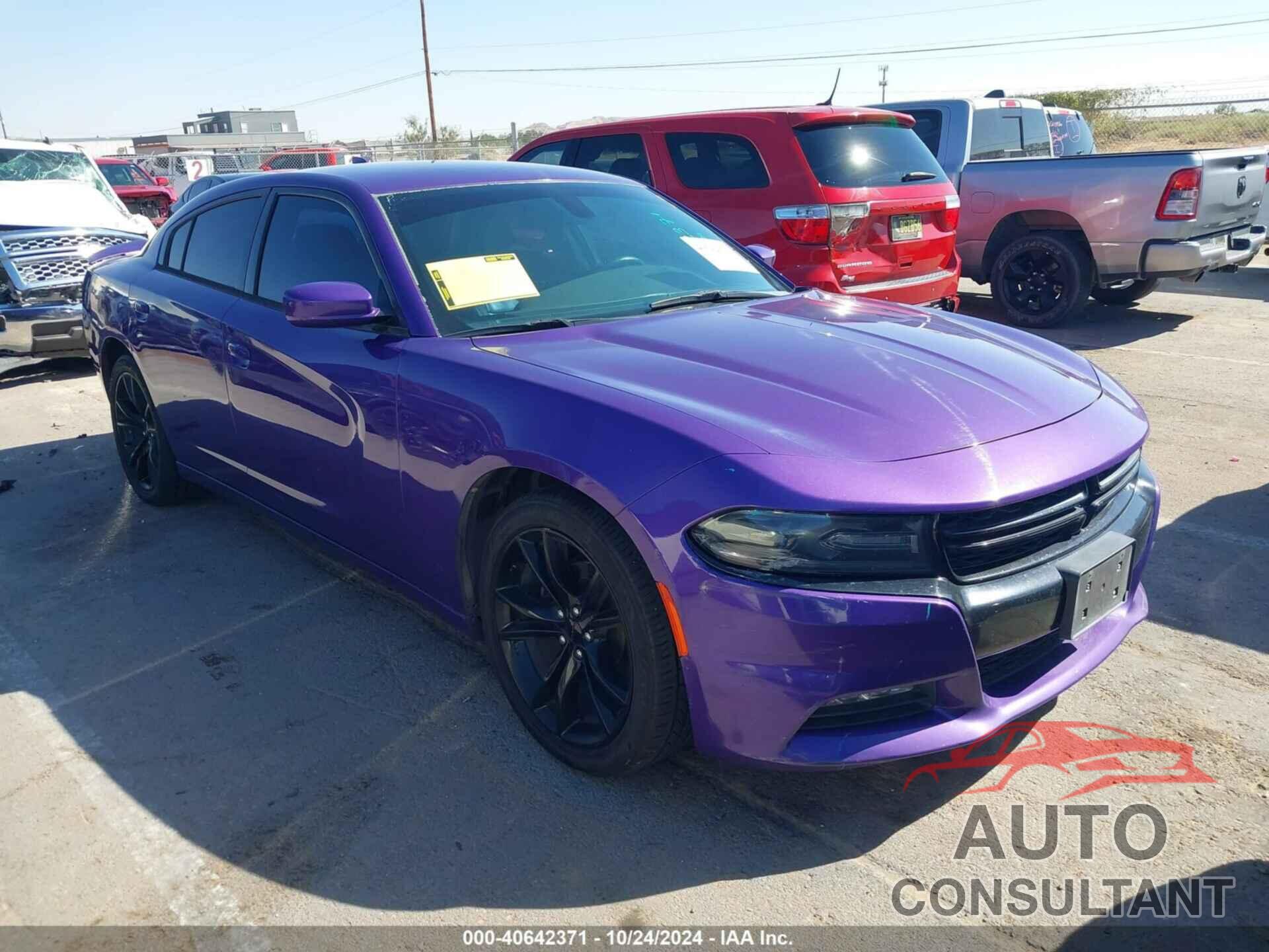 DODGE CHARGER 2016 - 2C3CDXHG1GH147014