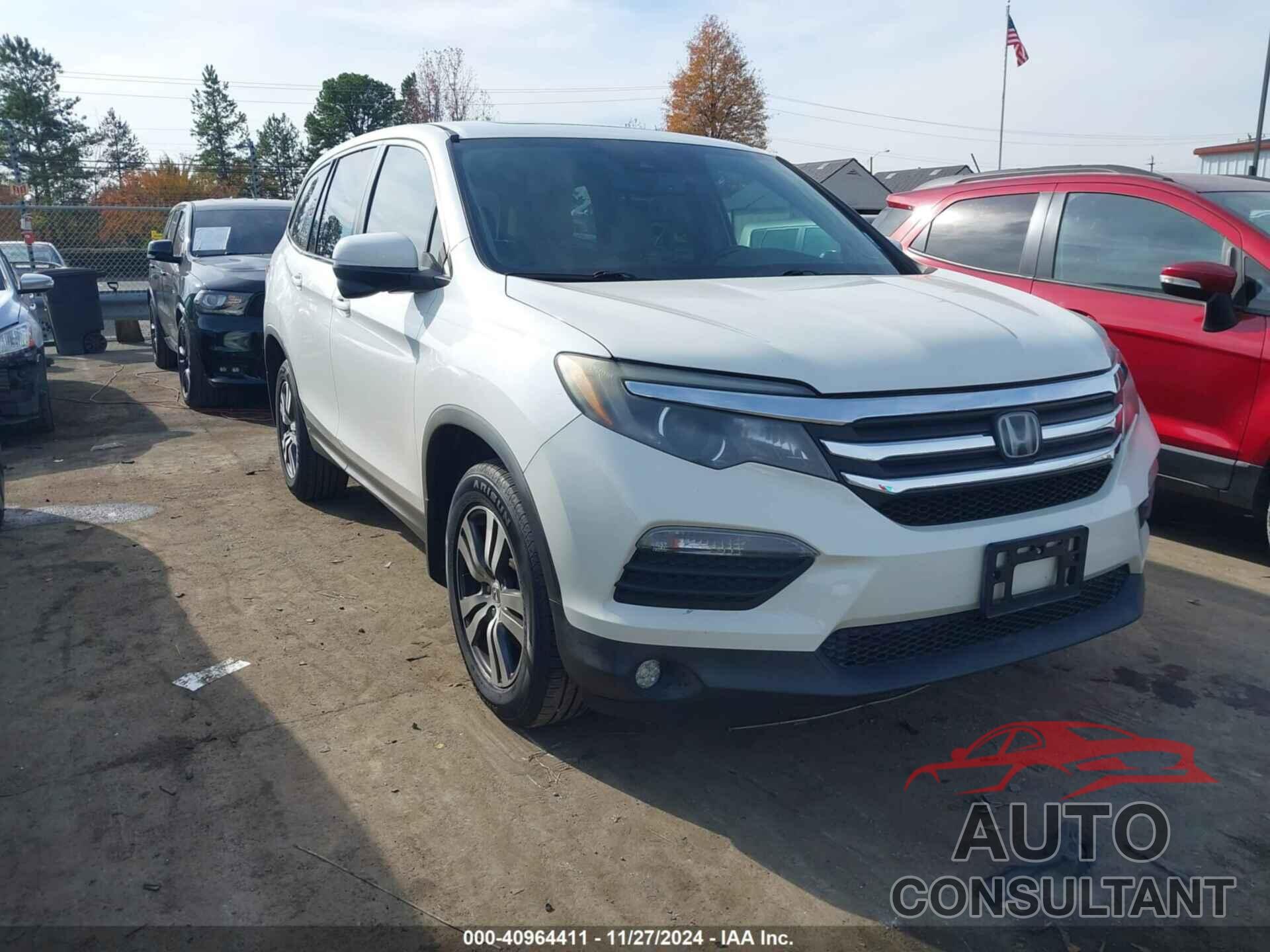 HONDA PILOT 2016 - 5FNYF5H63GB049048