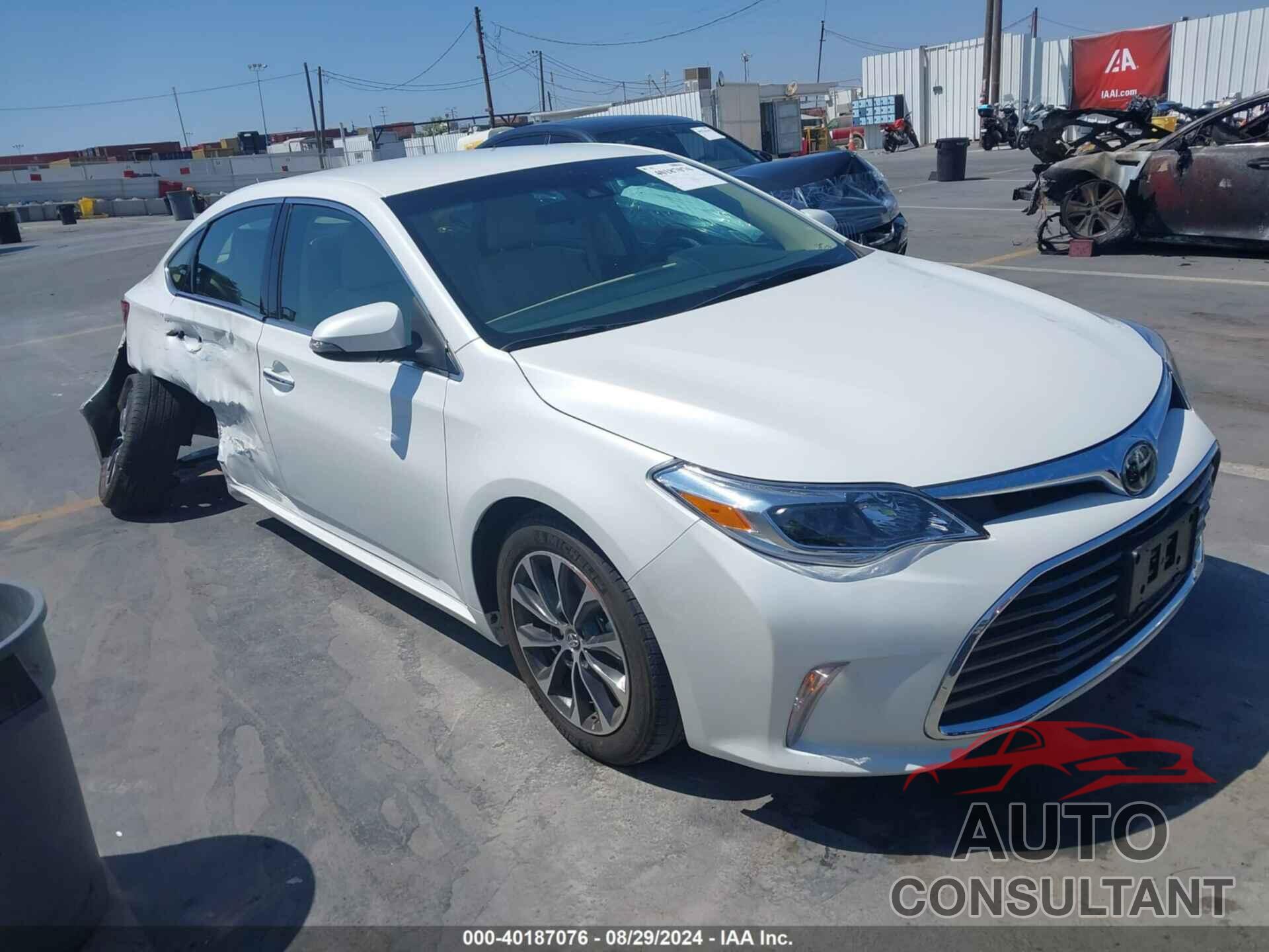 TOYOTA AVALON 2017 - 4T1BK1EB3HU244521