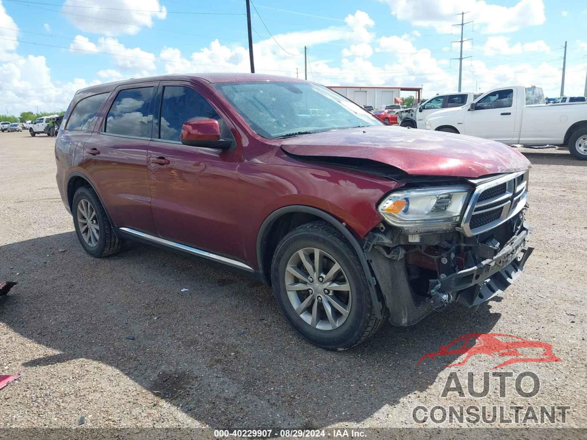 DODGE DURANGO 2018 - 1C4RDHAG1JC100629