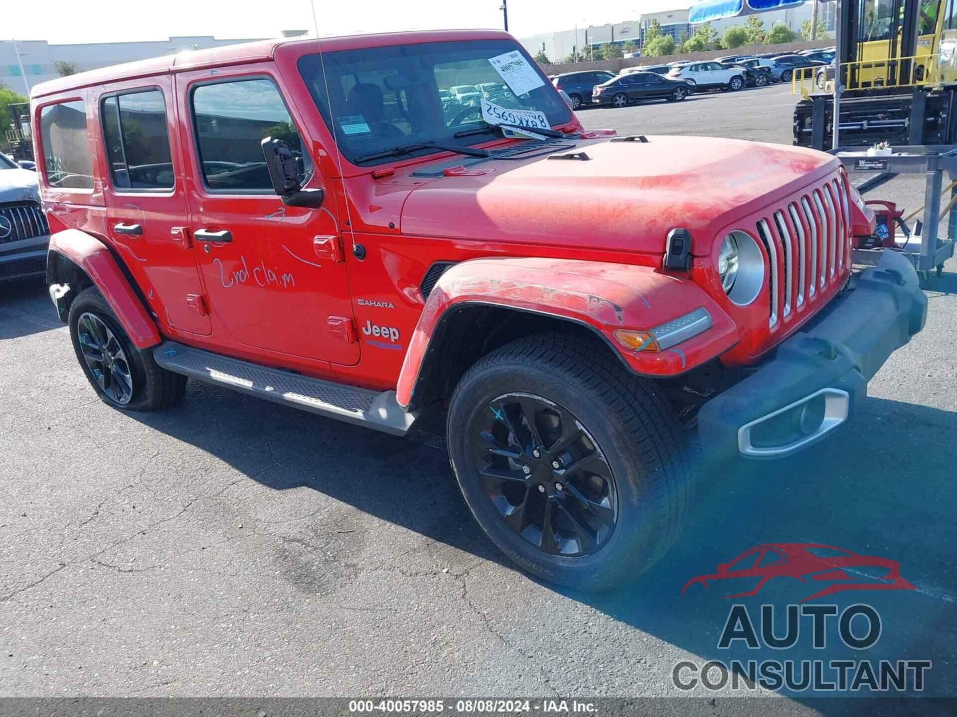 JEEP WRANGLER 4XE 2021 - 1C4JJXP67MW758117